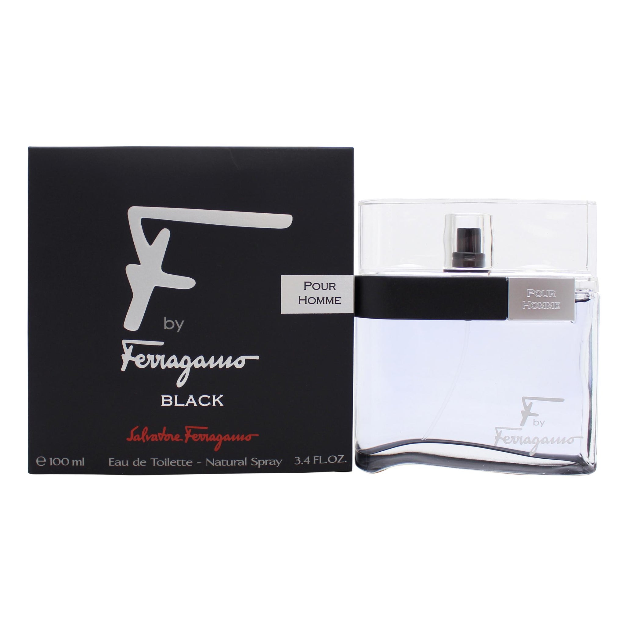 Salvatore Ferragamo F by Ferragamo Black Eau de Toilette 100ml Spray