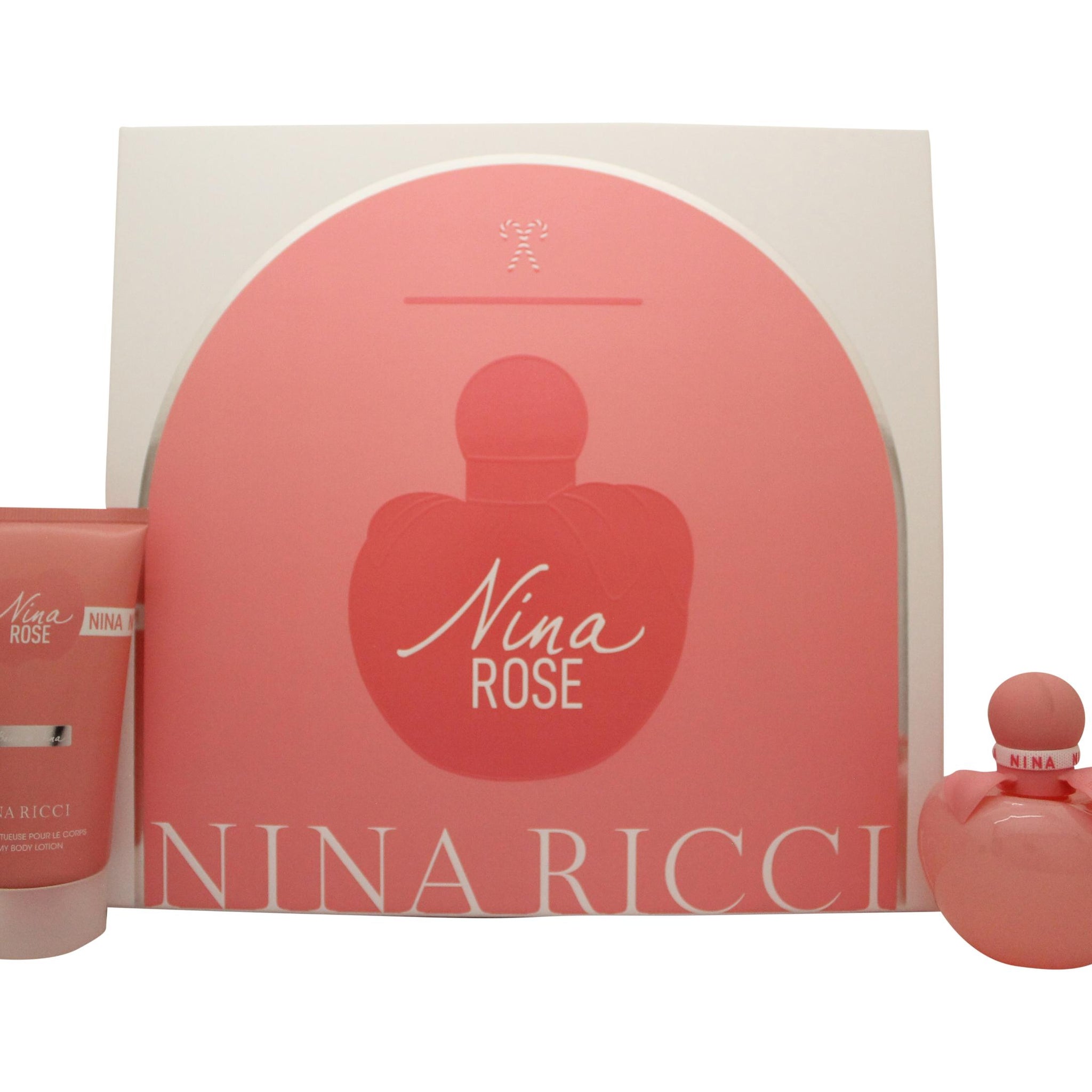 Nina Ricci Nina Rose Gift Set 50ml EDT + 75ml Body Lotion