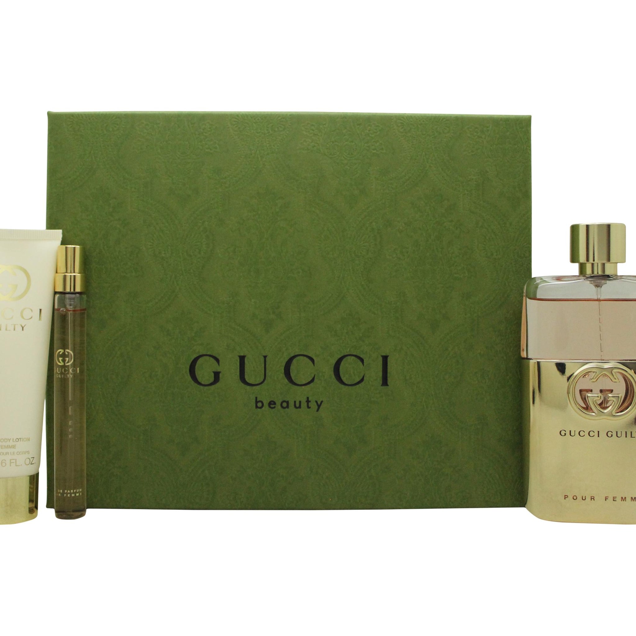 Gucci Guilty Pour Femme Gift Set 90ml EDP + 10ml EDP + 50ml Body Lotion