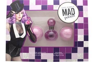 Katy Perry's Mad Potion Gift Set 30ml EDP + 2 x 100g Bath Bomb