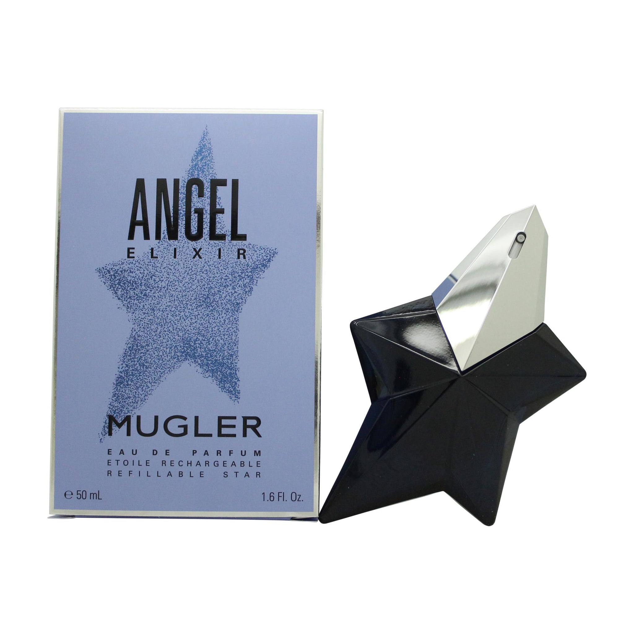 Mugler Angel Elixir Eau de Parfum 50ml Refillable Spray