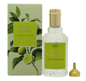 Mäurer & Wirtz 4711 Acqua Colonia Lime & Nutmeg Eau de Cologne 50ml Spray