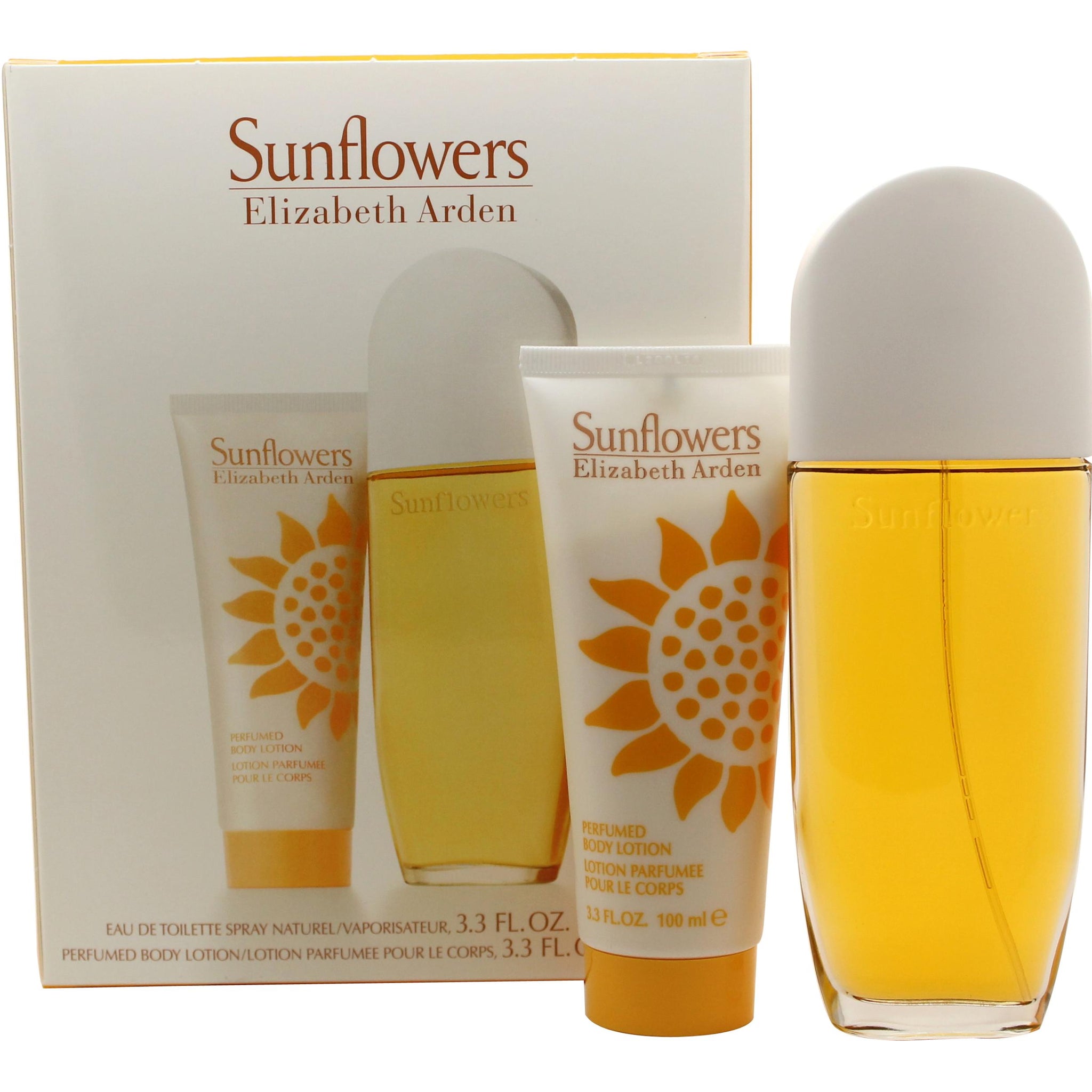 Elizabeth Arden Sunflowers Gift Set 100ml EDT + 100ml Body Lotion