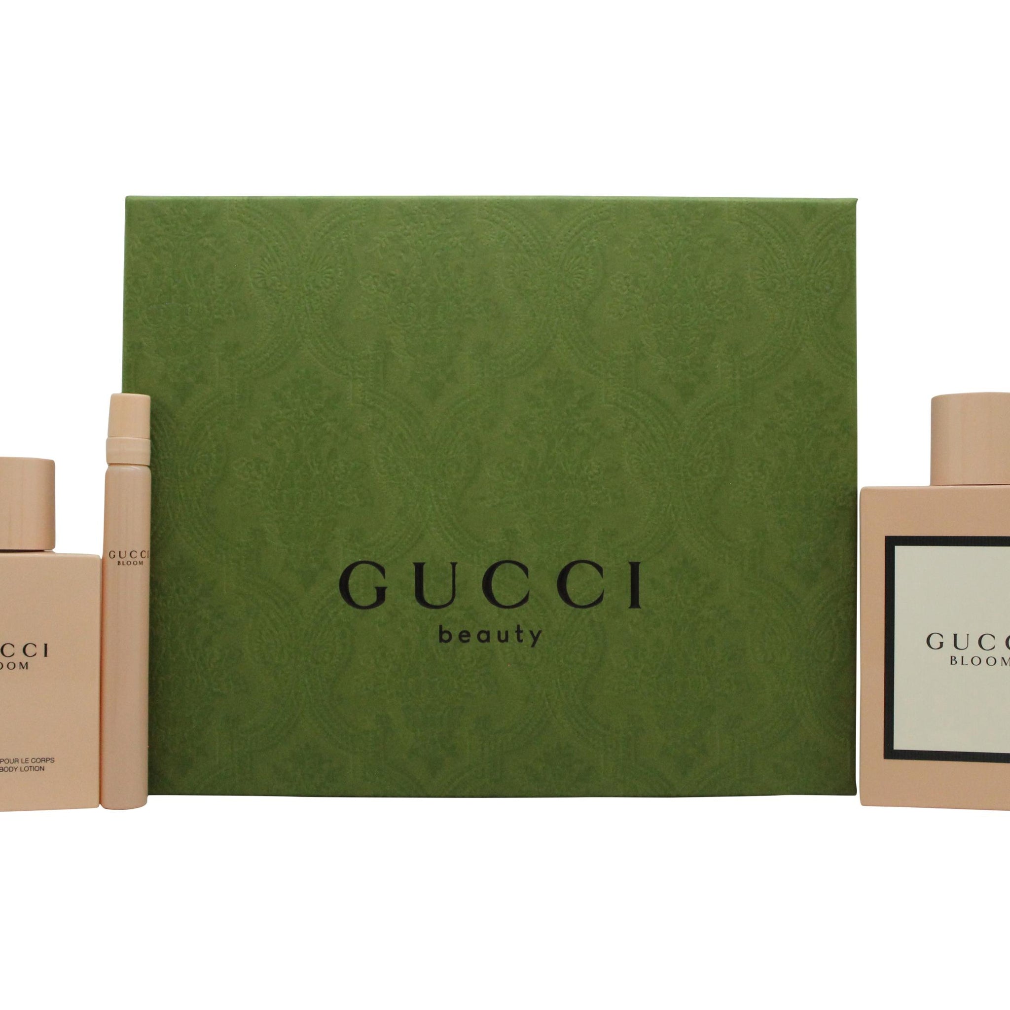 Gucci Bloom Gift Set 100ml EDP + 100ml Body Lotion + 10ml EDP