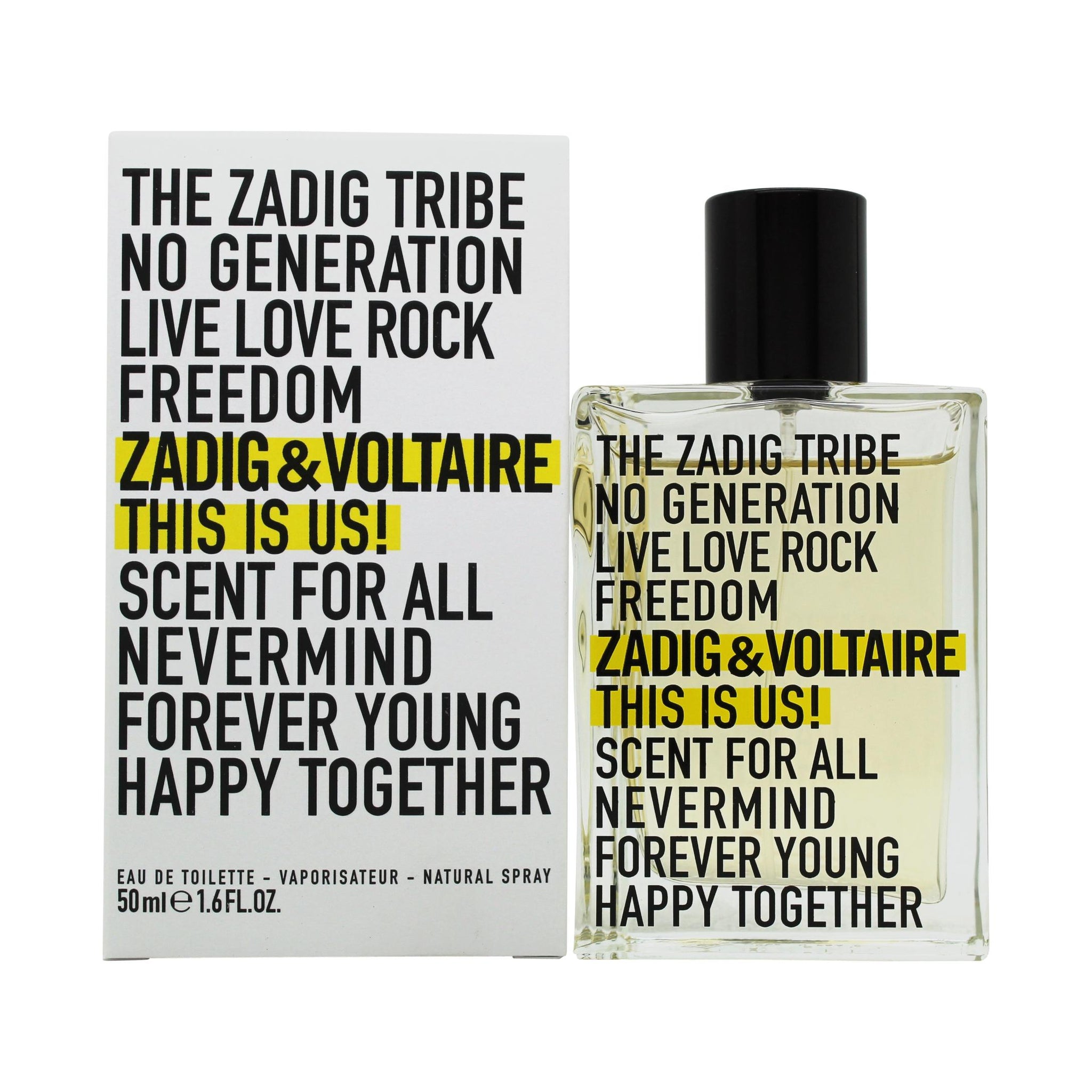 Zadig & Voltaire This Is Us! Eau de Toilette 50ml Spray