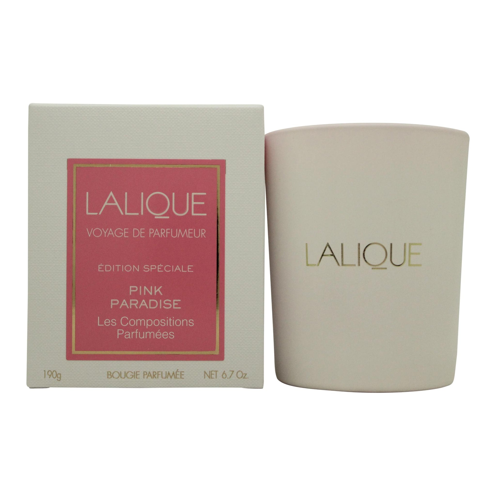 Lalique Les Compositions Parfumées Pink Paradise Candle 190g