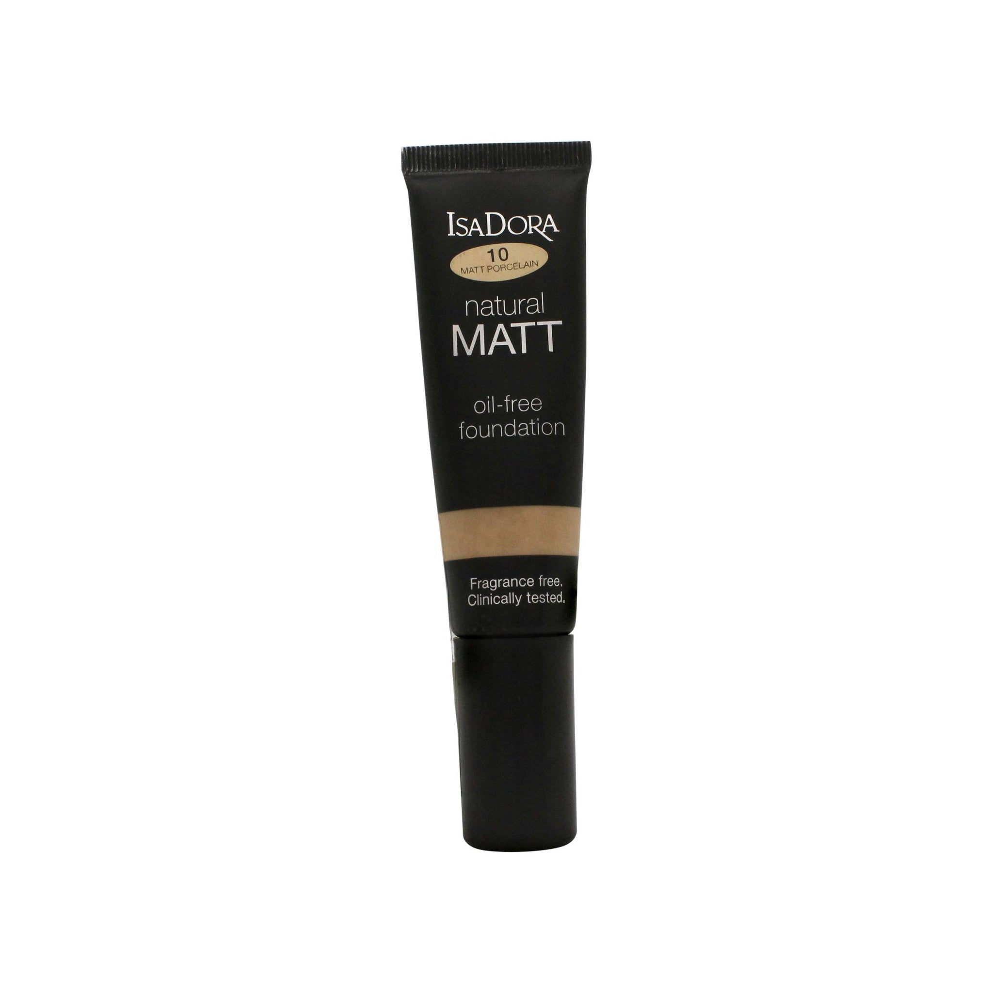 IsaDora Natural Matt Oil-Free Foundation 35ml - 10 Porcelain