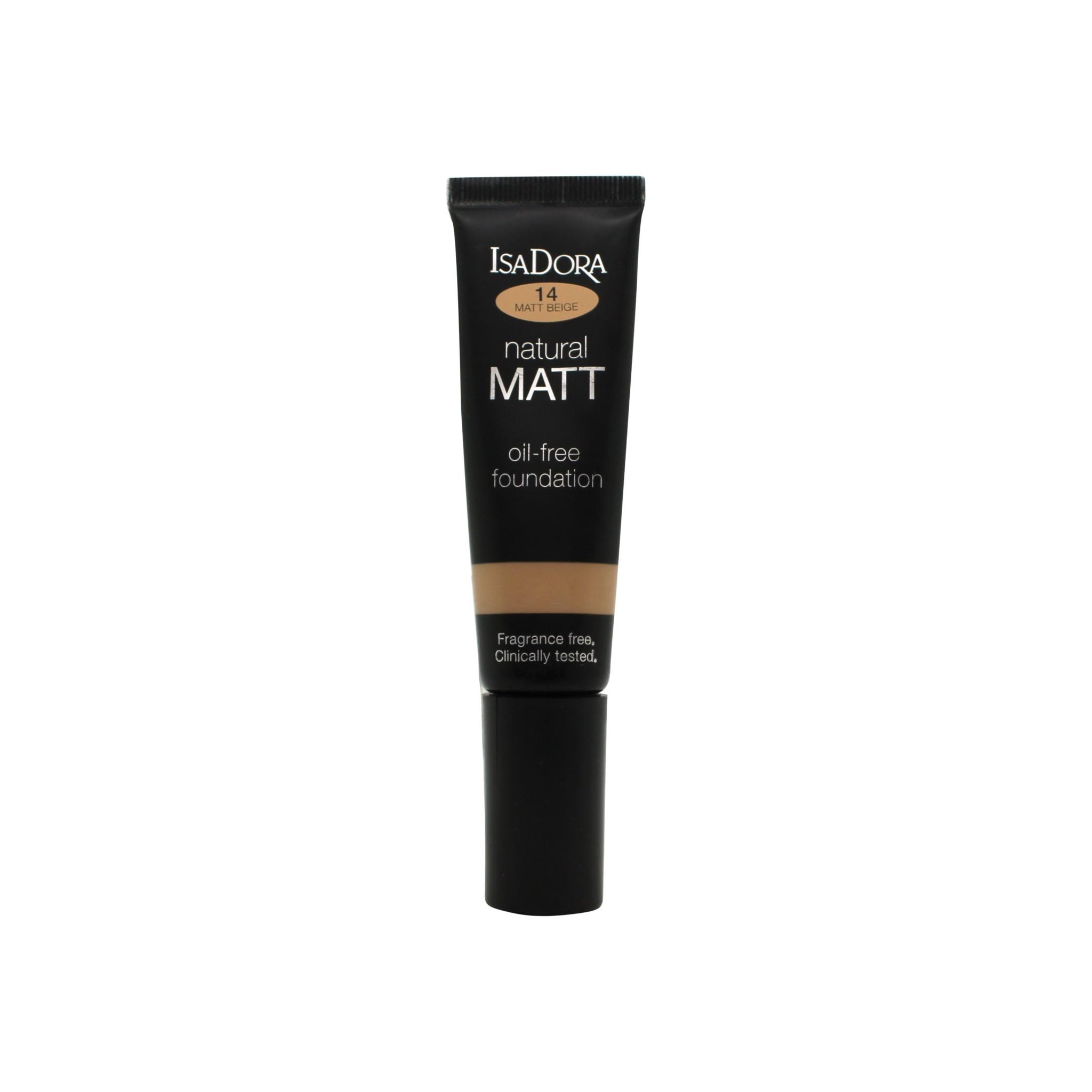 IsaDora Natural Matt Oil-Free Foundation 35ml - 14 Beige