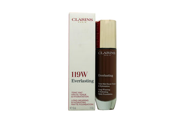 Clarins Everlasting Hydrating & Matte Foundation 30ml - 119W Mocha