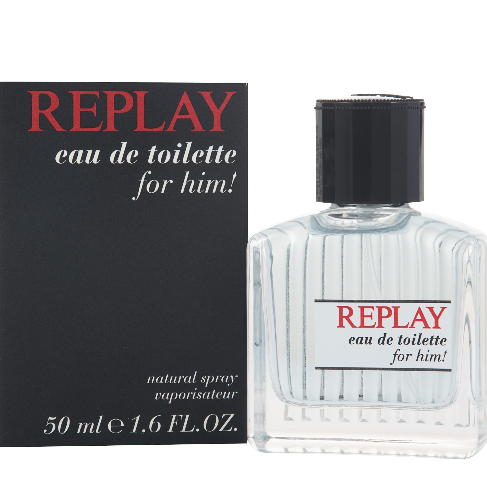 Replay For Him Eau de Toilette 50ml Spray