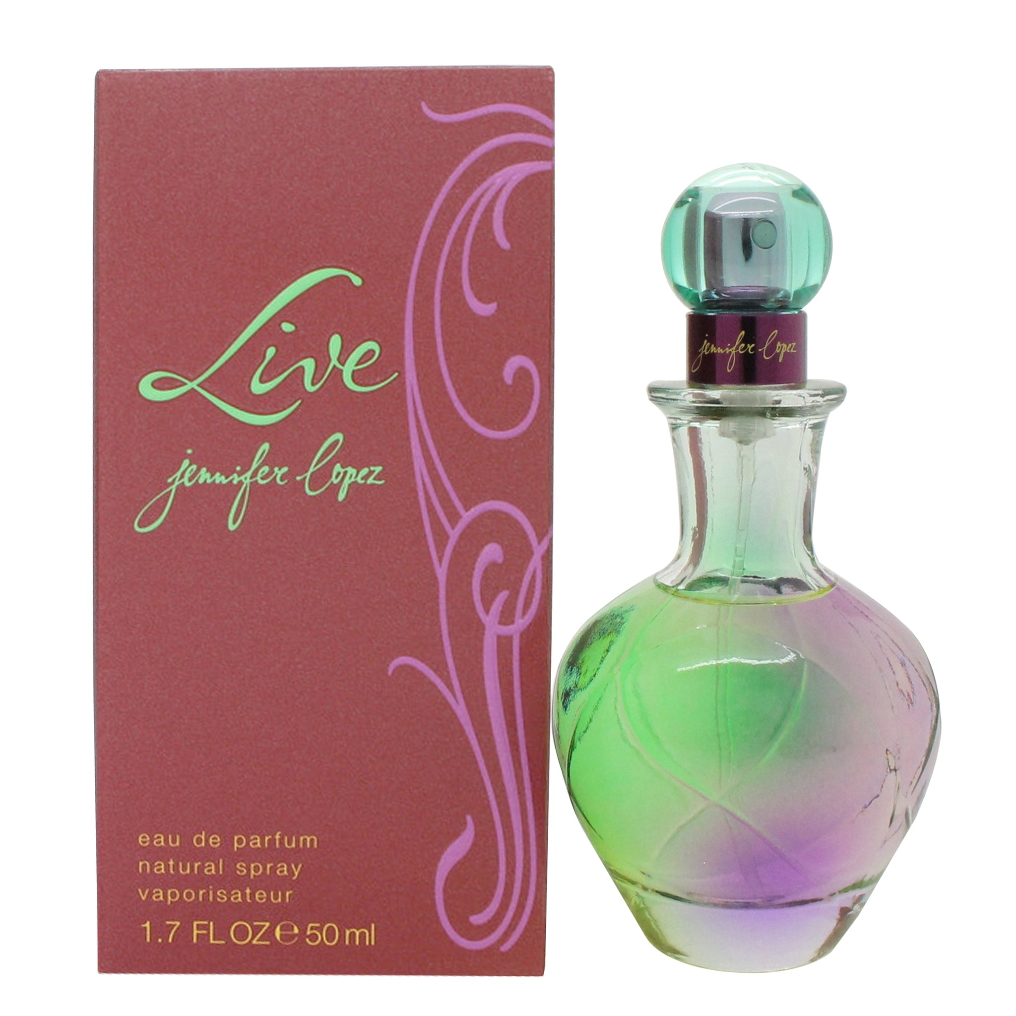 Jennifer Lopez Live Eau de Parfum 50ml Spray