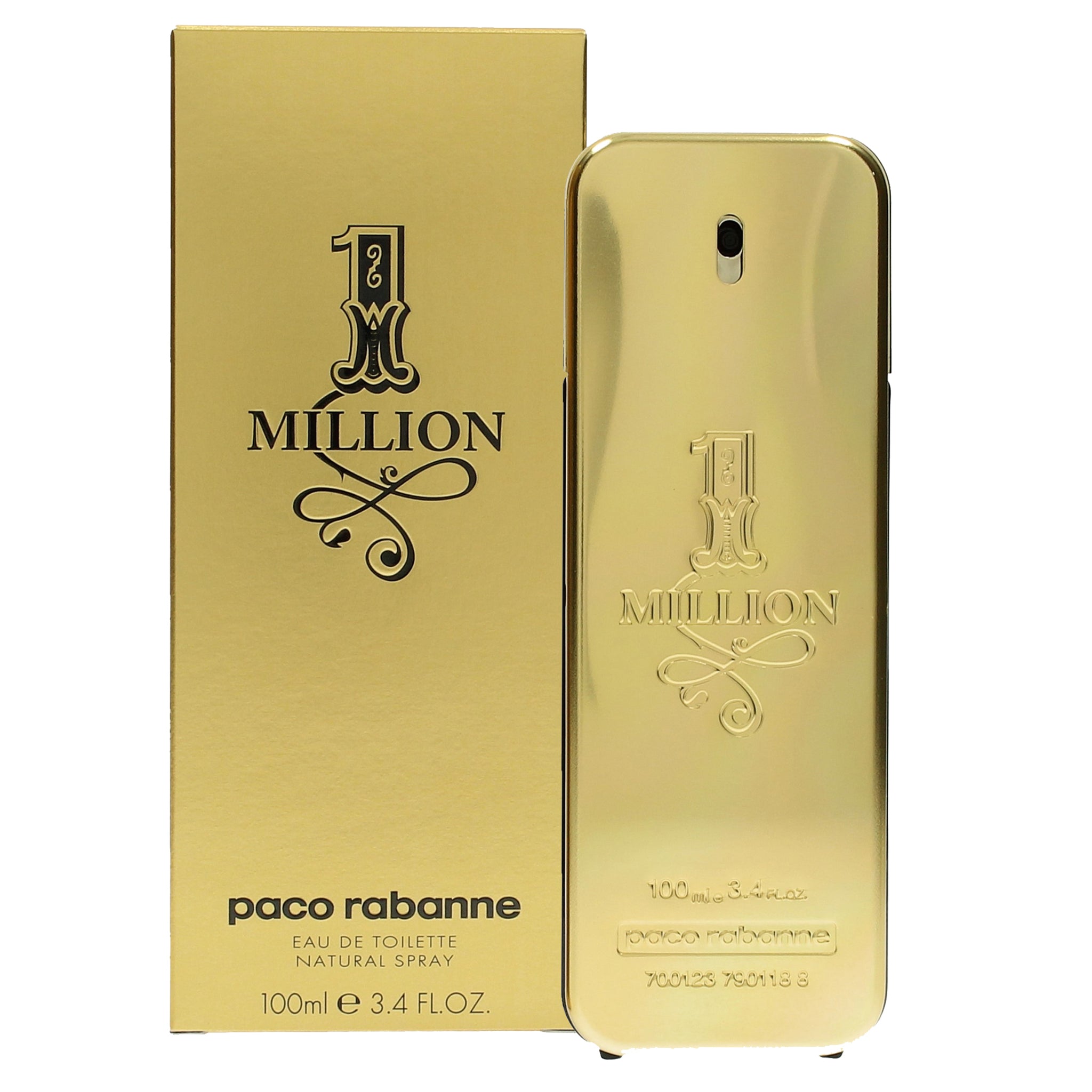 Paco Rabanne 1 Million Eau De Toilette 100ml Spray