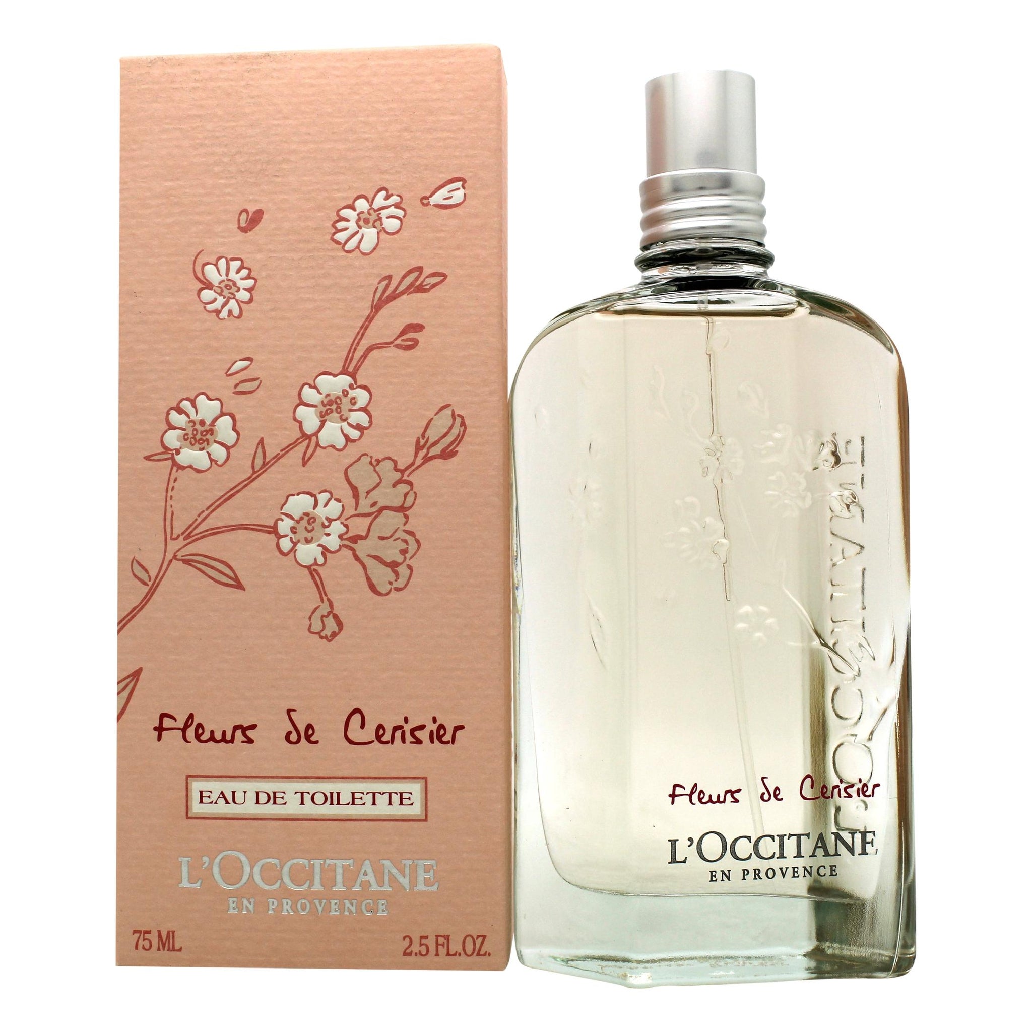 L'Occitane Fleurs de Cerisier (Cherry Blossom) Eau De Toilette 75ml Spray