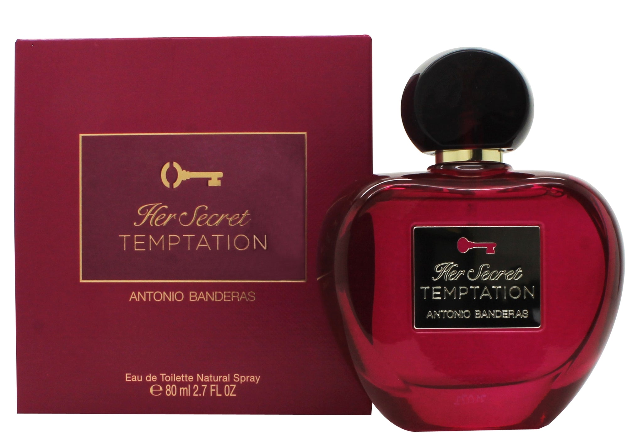 Antonio Banderas Her Secret Temptation Eau de Toilette 80ml Spray