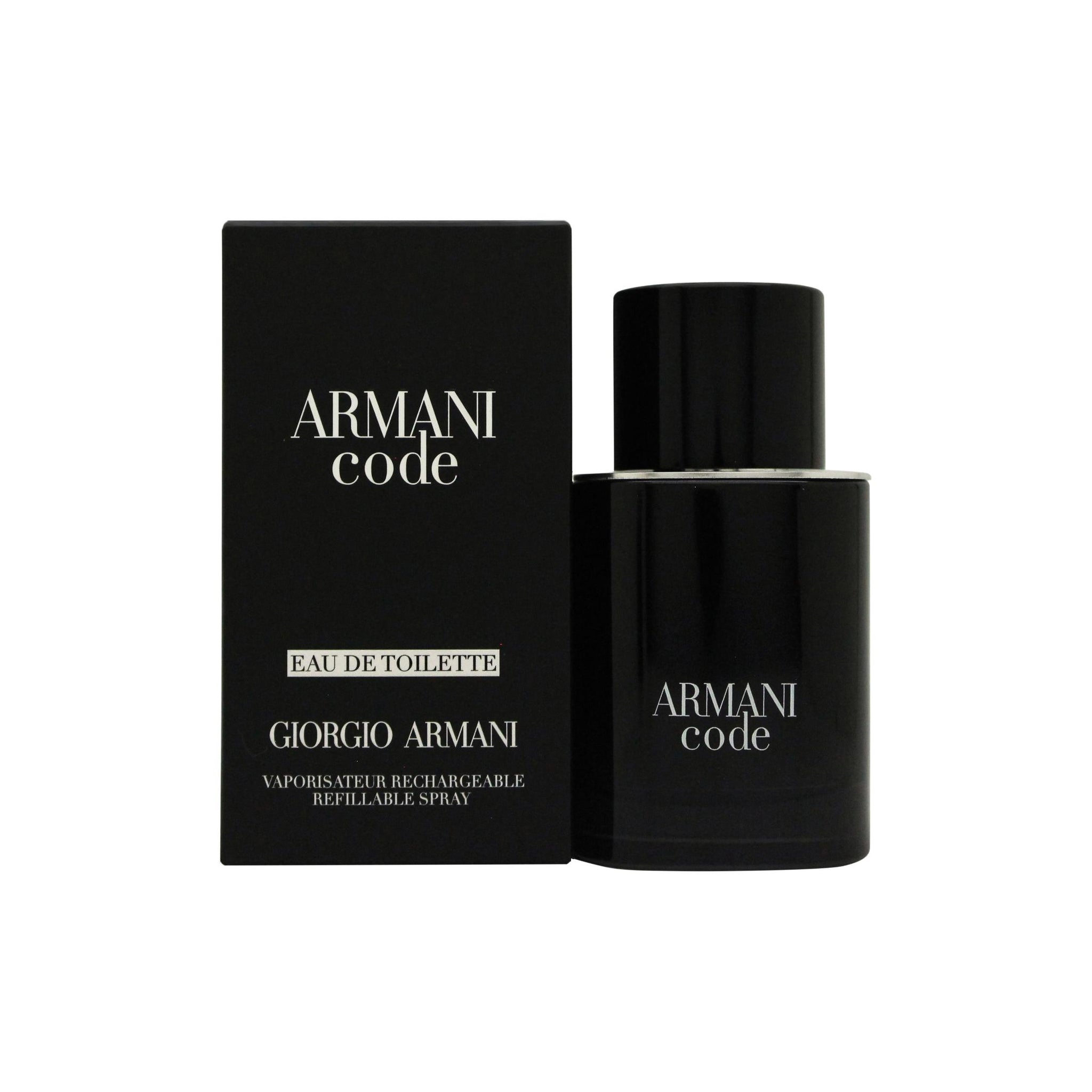 Giorgio Armani Armani Code Eau de Toilette 50ml Refillable Spray