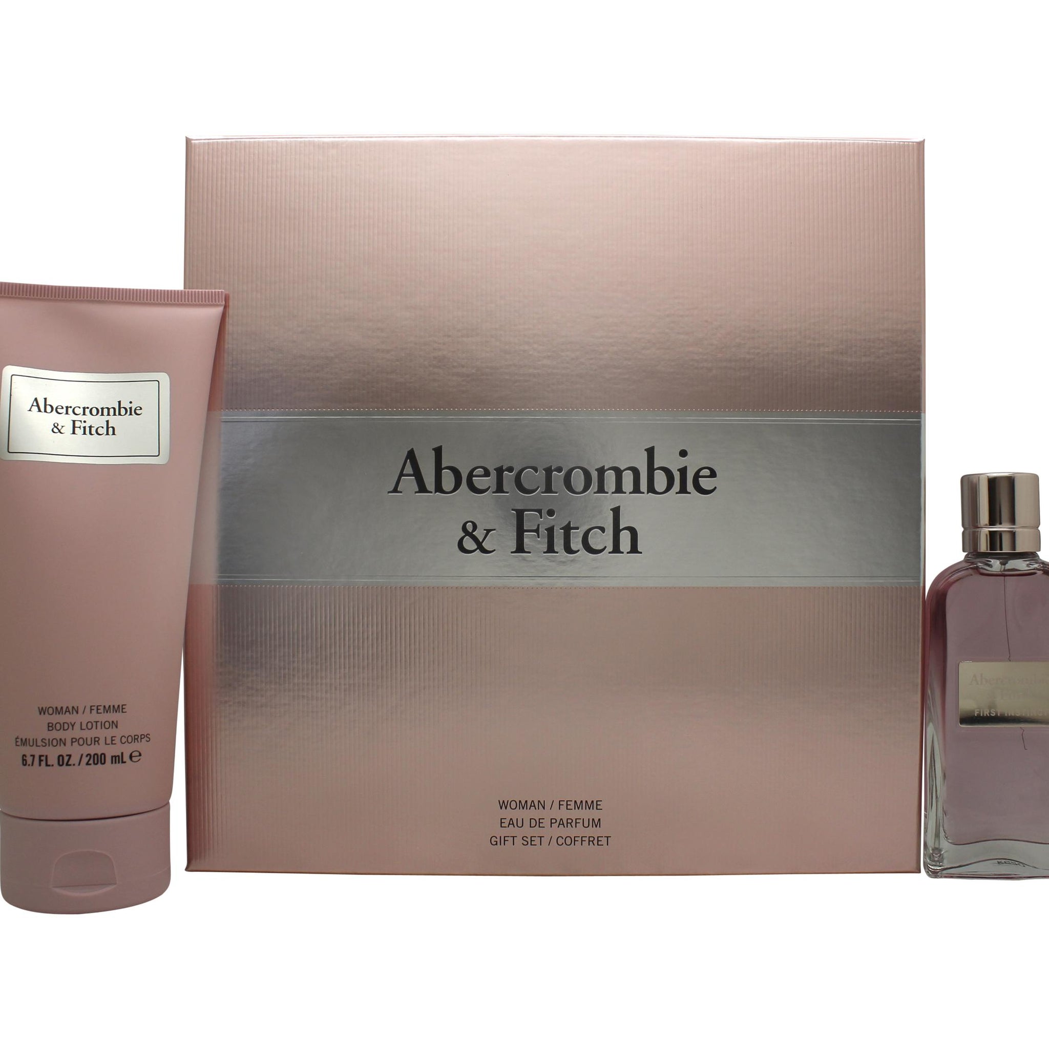 Abercrombie & Fitch First Instinct for Her Gift Set 50ml EDP + 200ml Body Lotion