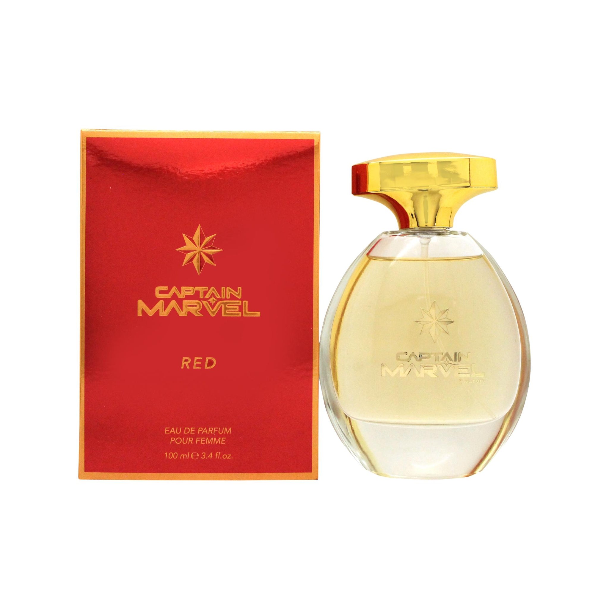 Marvel Captain Marvel Red Eau de Toilette 100ml Spray