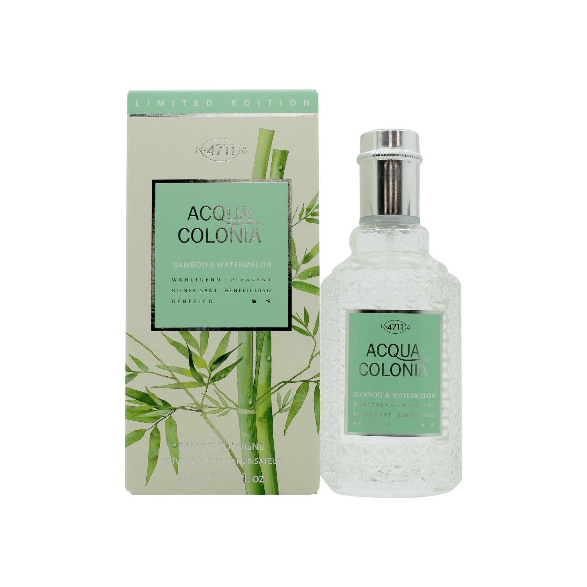 Mäurer & Wirtz 4711 Acqua Colonia Bamboo & Watermelon Eau de Cologne 50ml Sprej