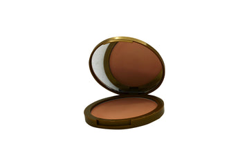 Mayfair Feather Finish Compact Powder with Mirror 10g - 02 Peach