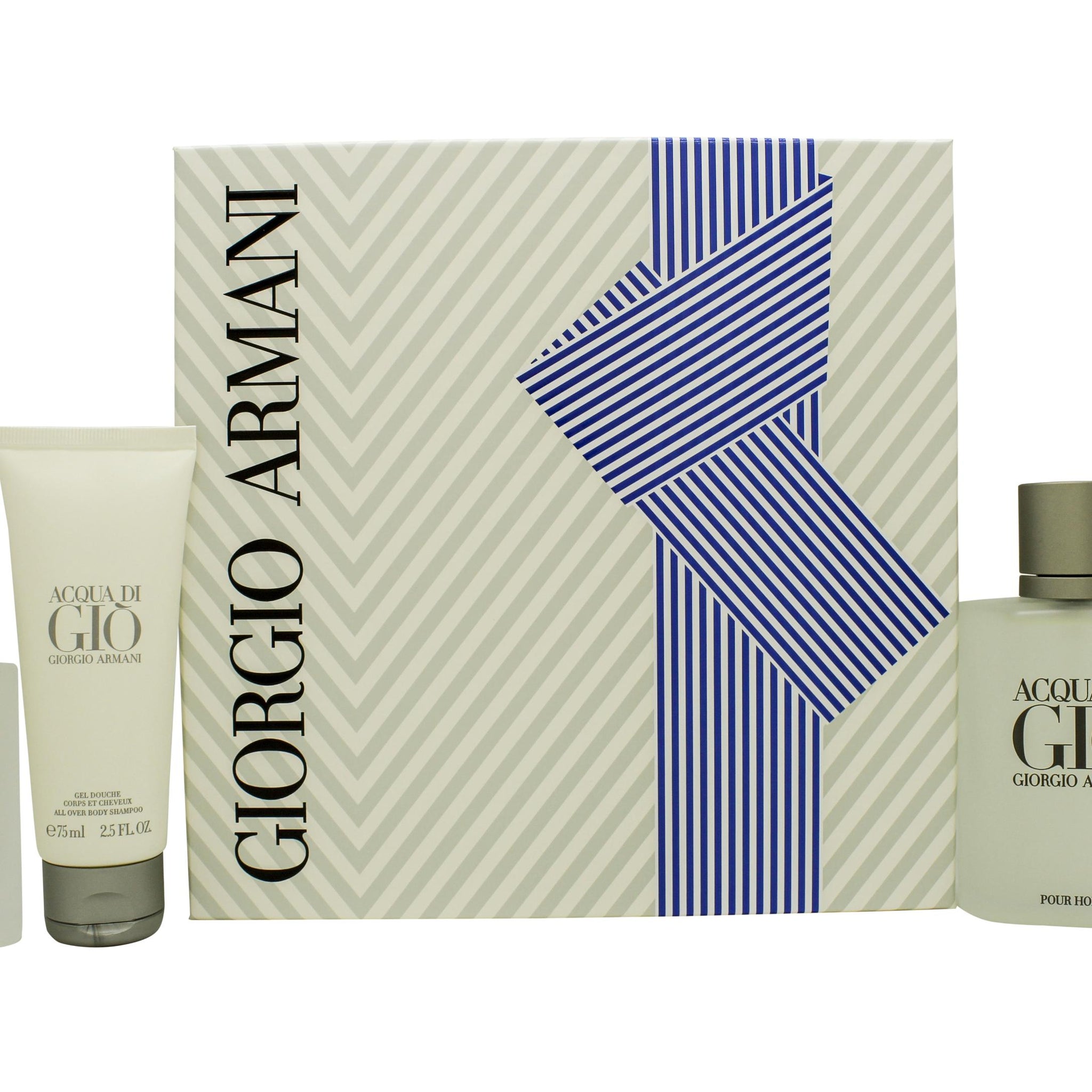 Giorgio Armani Acqua Di Gio Gift Set 100ml EDT + 75ml Shower Gel + 15ml EDT