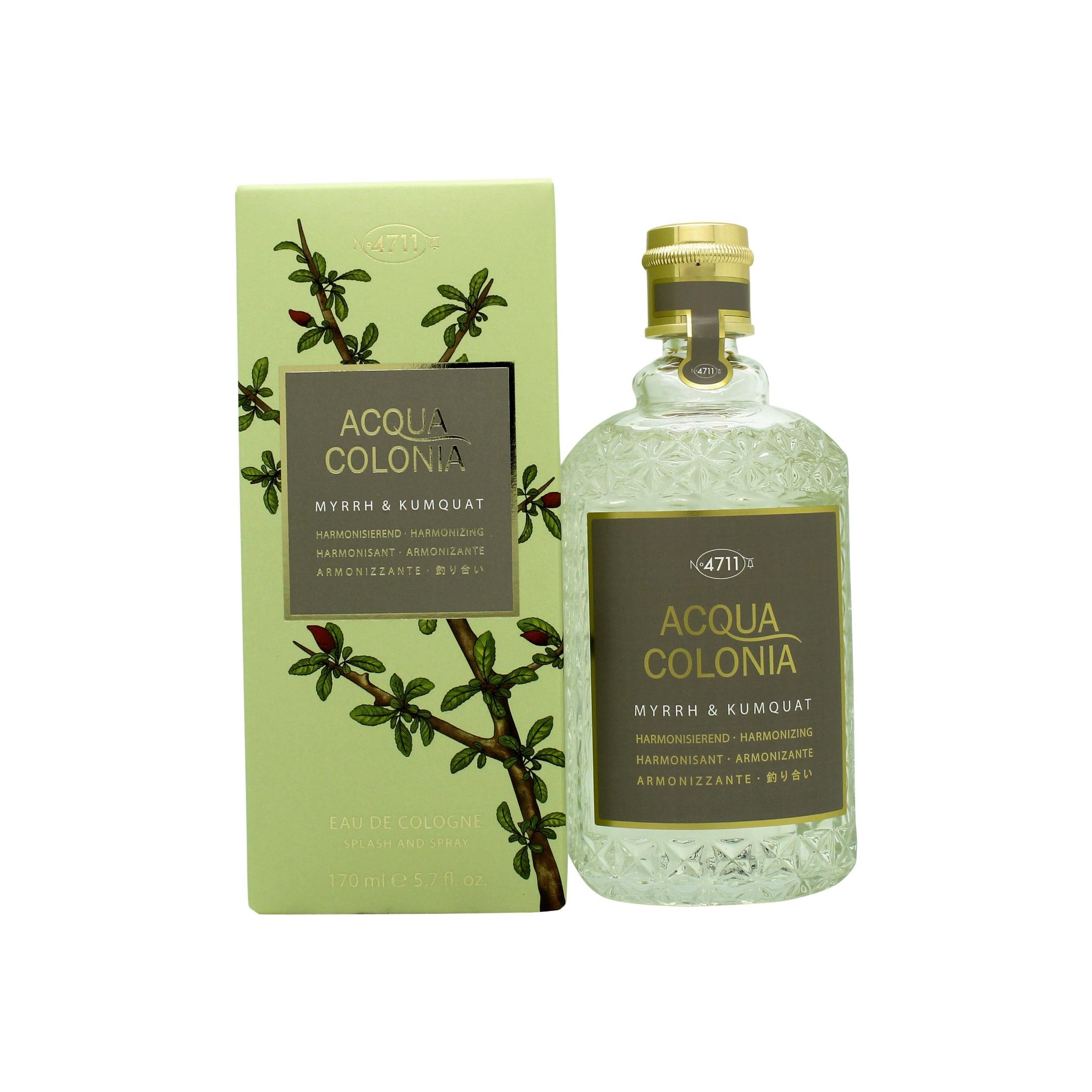 Mäurer & Wirtz 4711 Acqua Colonia Myrrh & Kumquat Eau de Cologne 170ml Spray