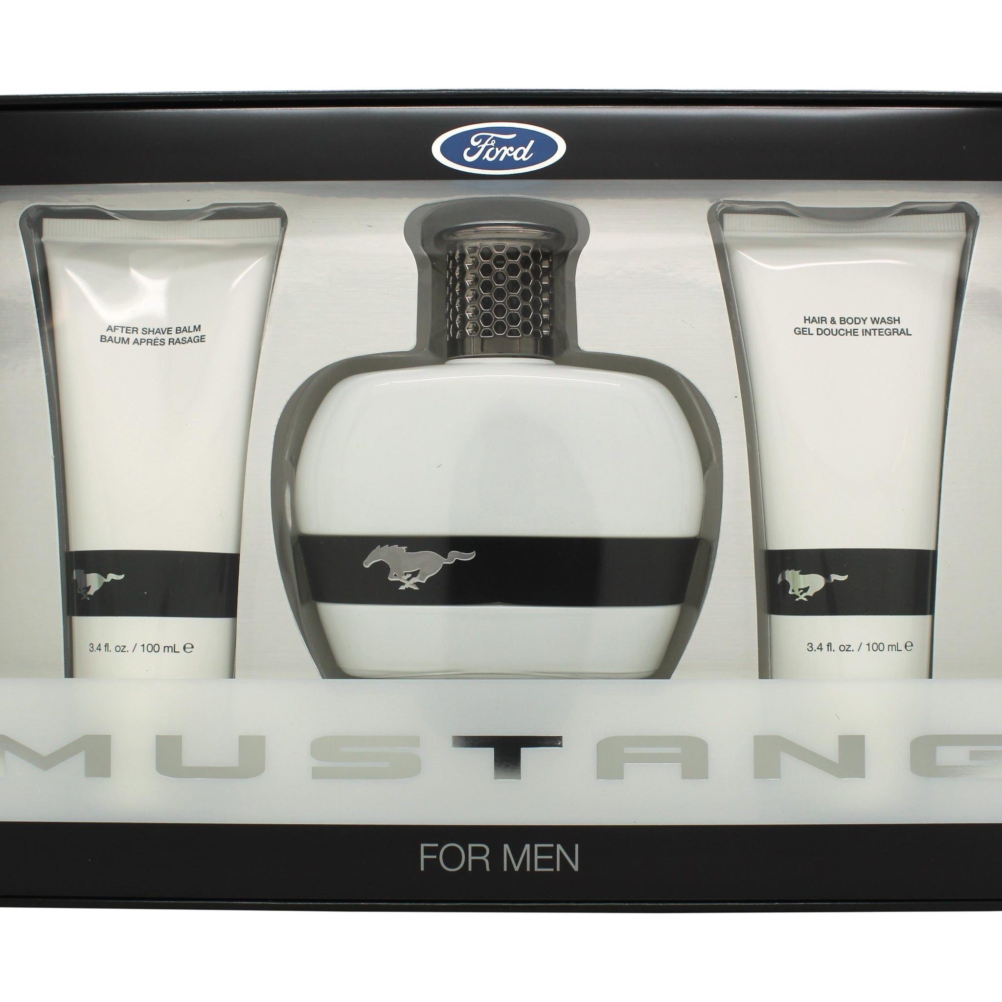 Mustang Ford Mustang Gift Set 100ml EDT + 100ml Aftershave Balm + 100ml Shower Gel