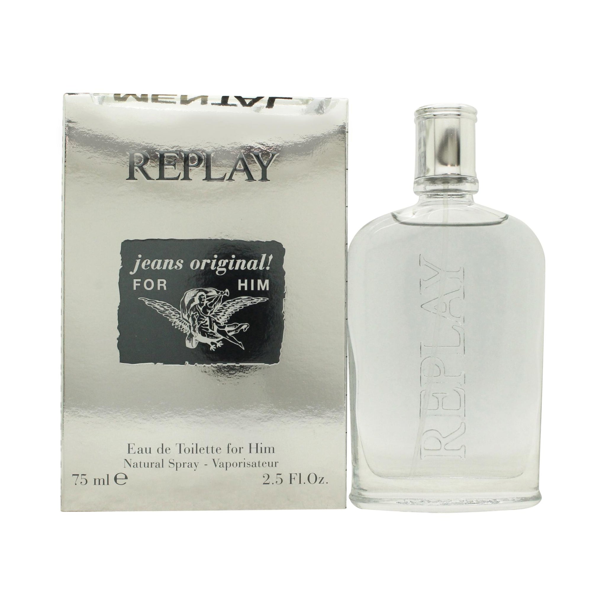 Replay Jeans Original for Him Eau de Toilette 75ml Spray