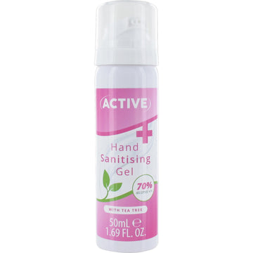 Active 70% Alcohol Hand Sanitiser 50ml