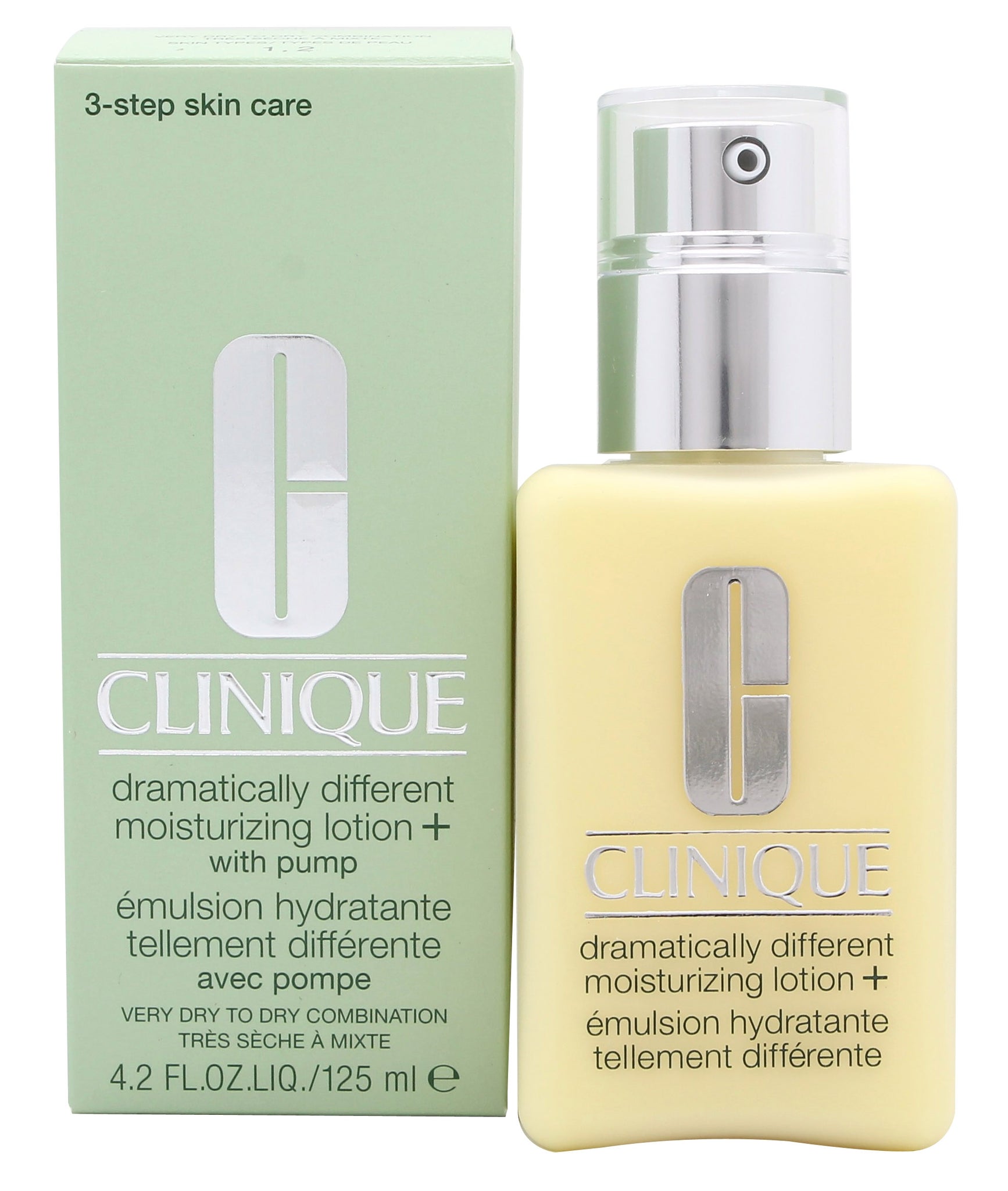 Clinique Dramatically Different Moisturizing Lotion + 125ml - Very Dry to Dry Combination