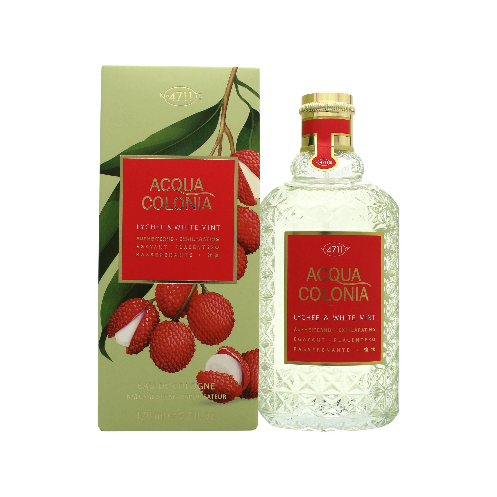 Mäurer & Wirtz 4711 Acqua Colonia Lychee & White Mint Eau de Cologne 170ml Spray