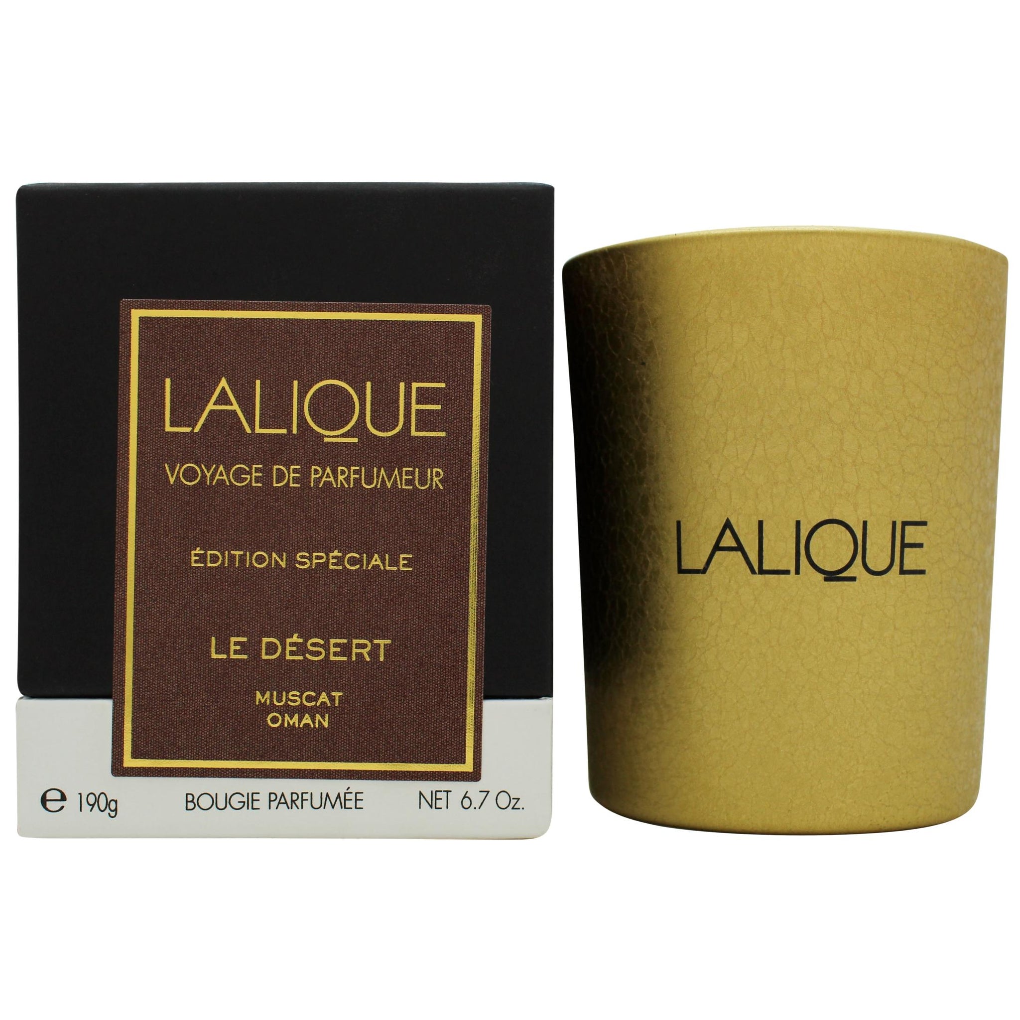 Lalique Candle 190g - Le Desert Muscat Special Edition