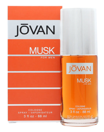 Jovan Musk For Men Eau De Cologne 88ml Spray