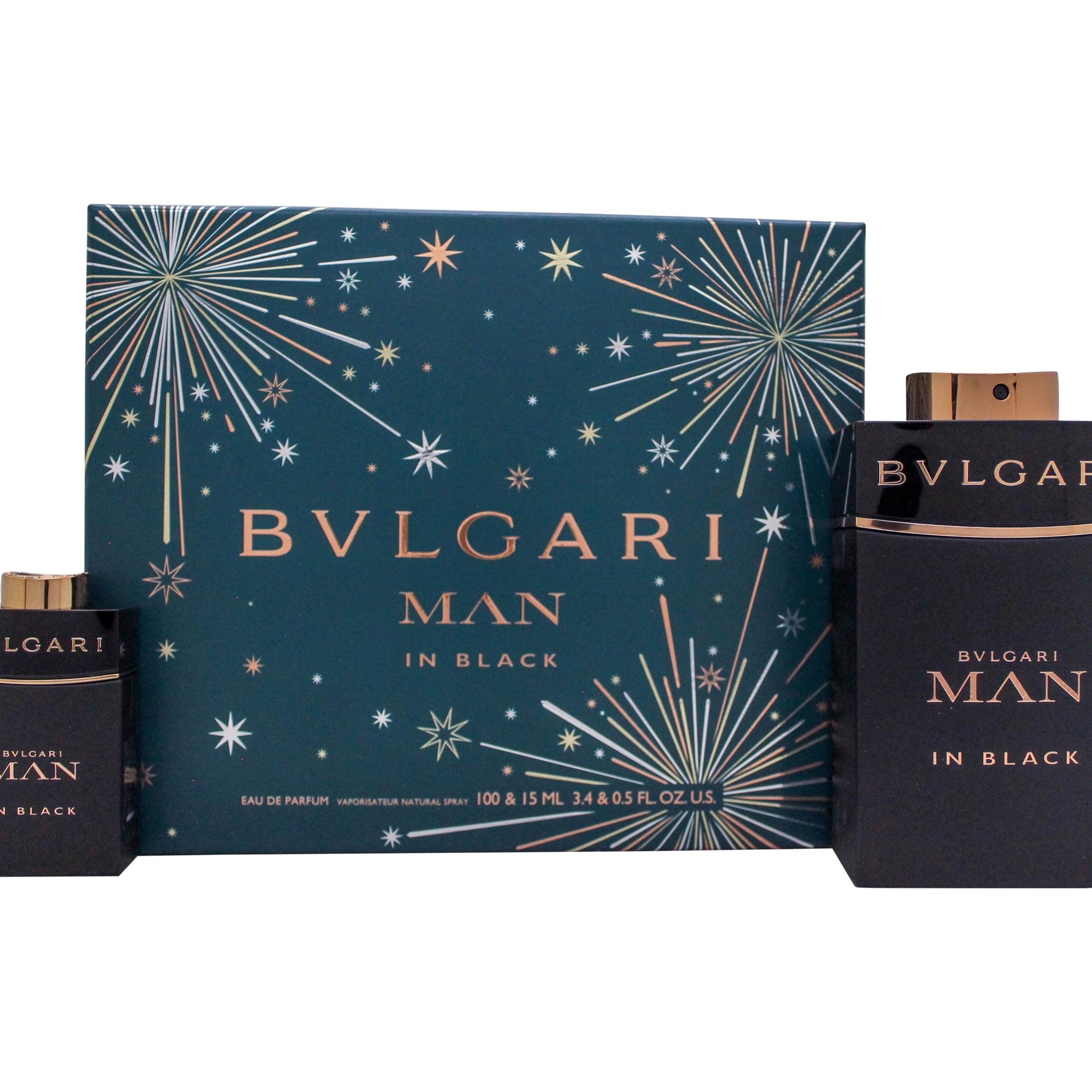 Bvlgari Man In Black Gift Set 100ml EDP + 15ml EDP