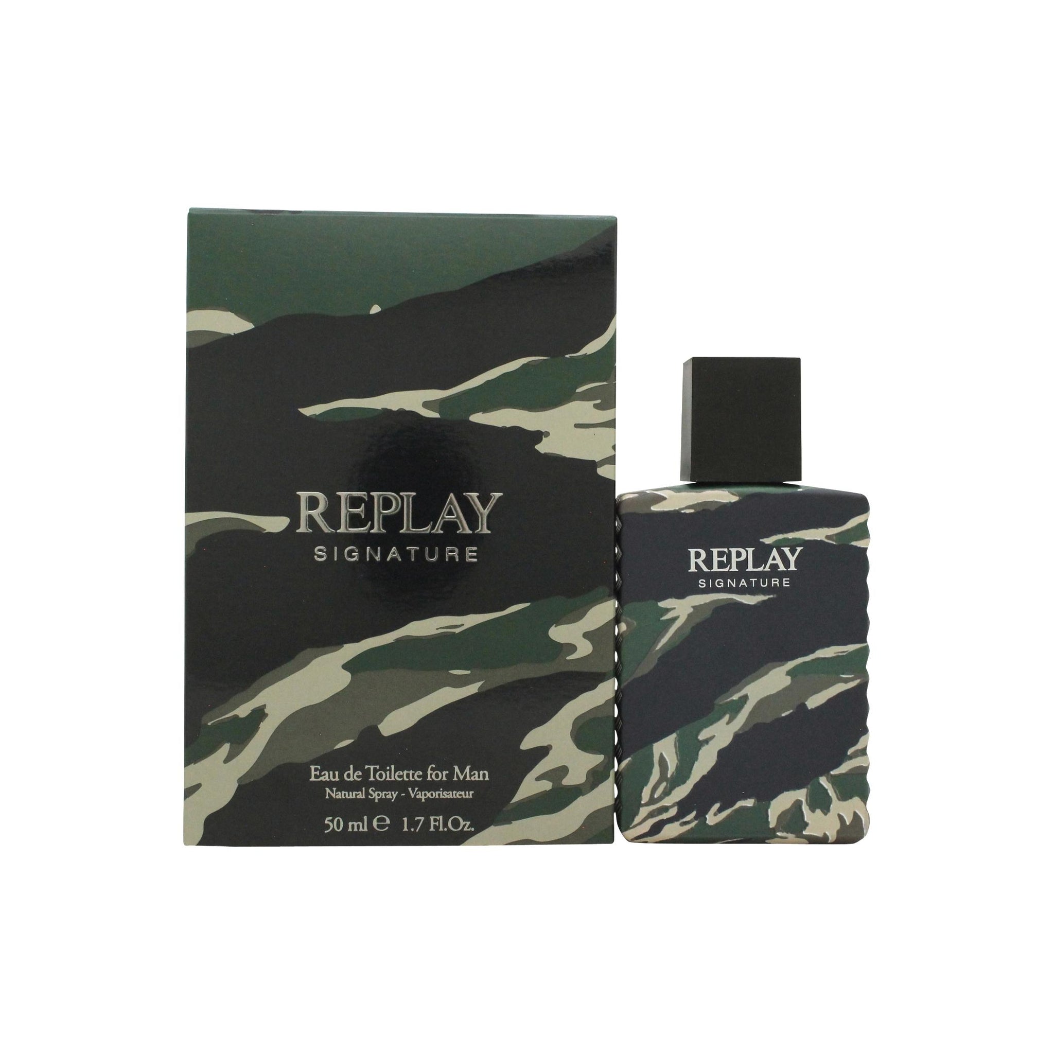 Replay Signature for Men Eau de Toilette 50ml Spray