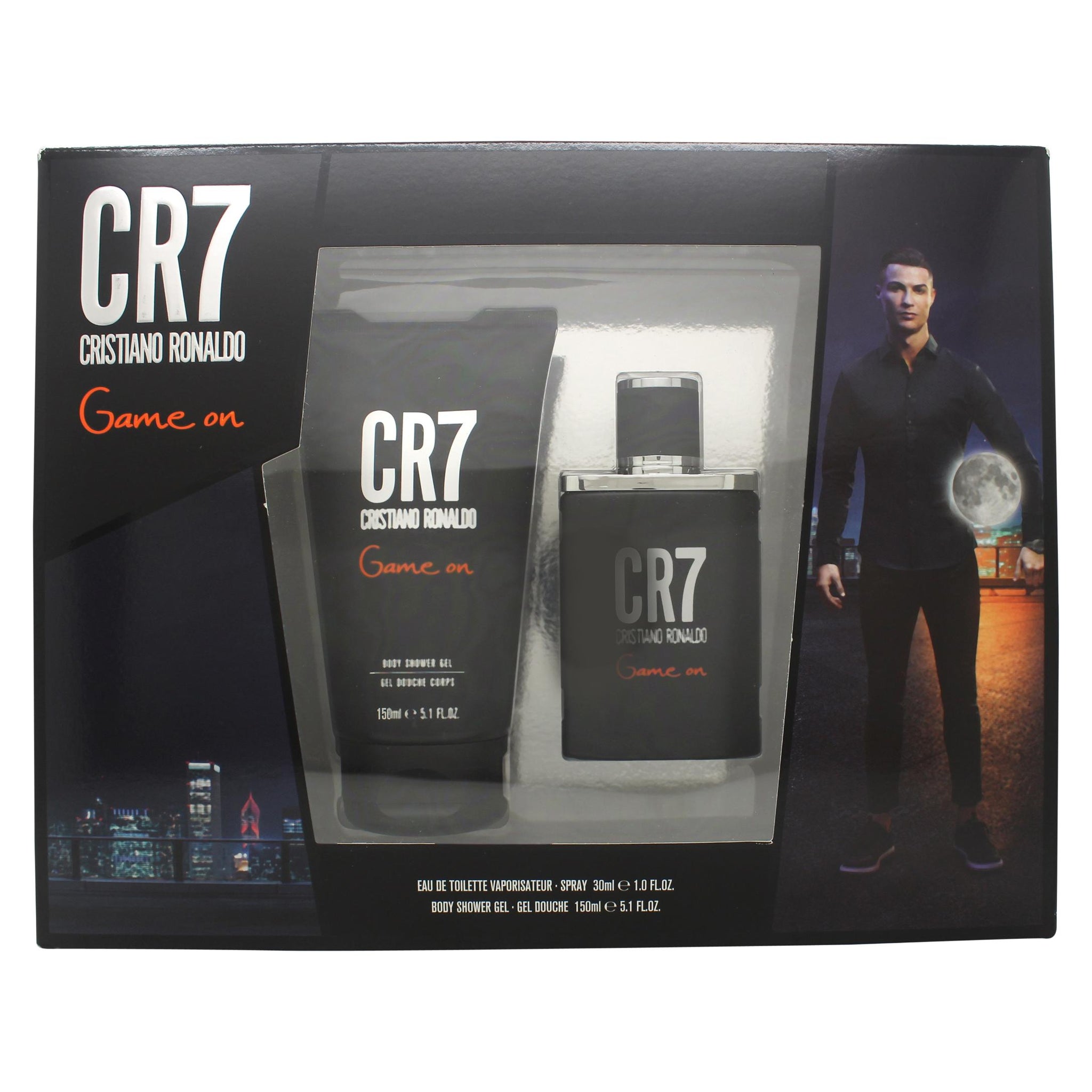 Cristiano Ronaldo CR7 Game On Presentset 30ml EDT Spray + 100ml Duschgel