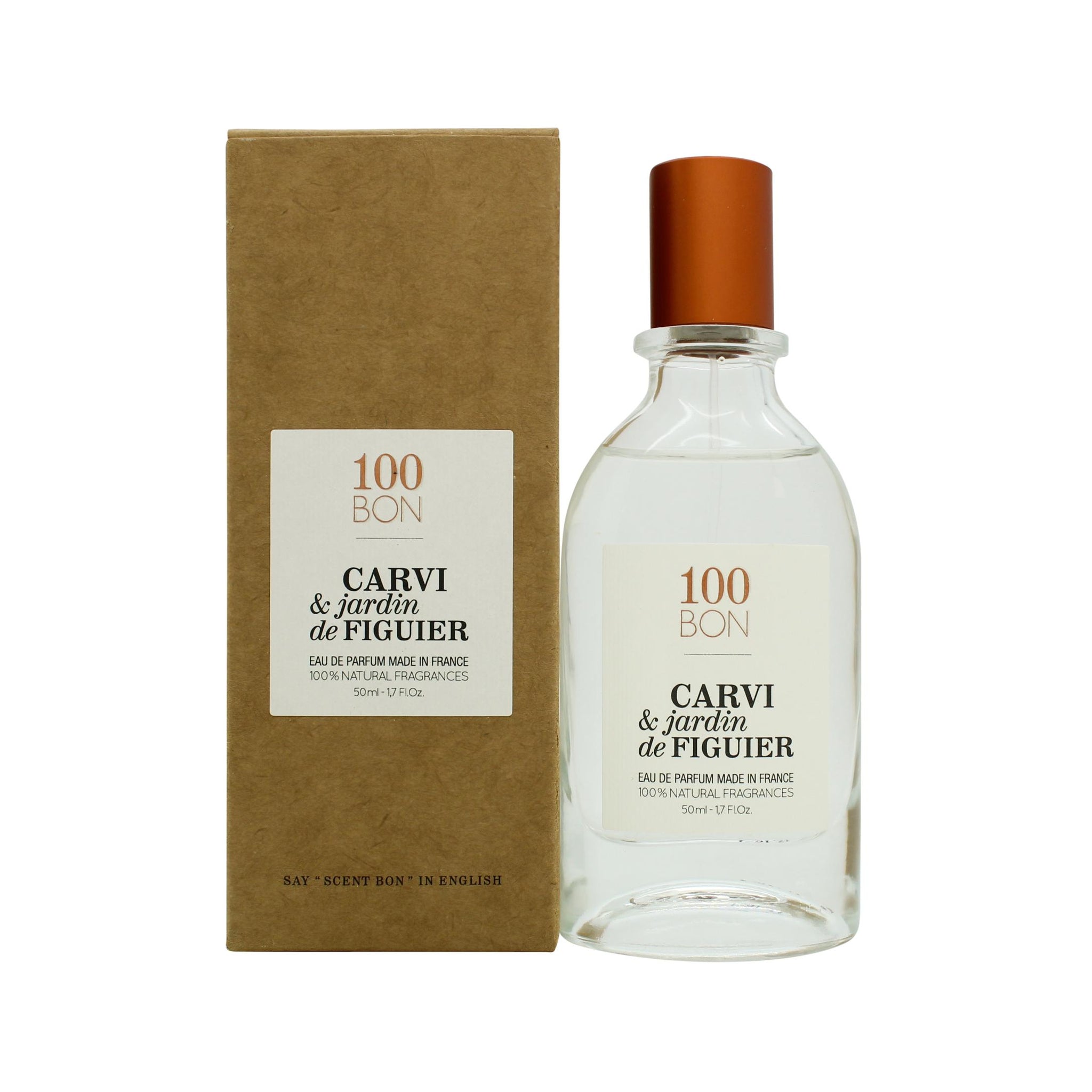 100BON Carvi & Jardin De Figuier Refillable Eau de Parfum 50ml Spray