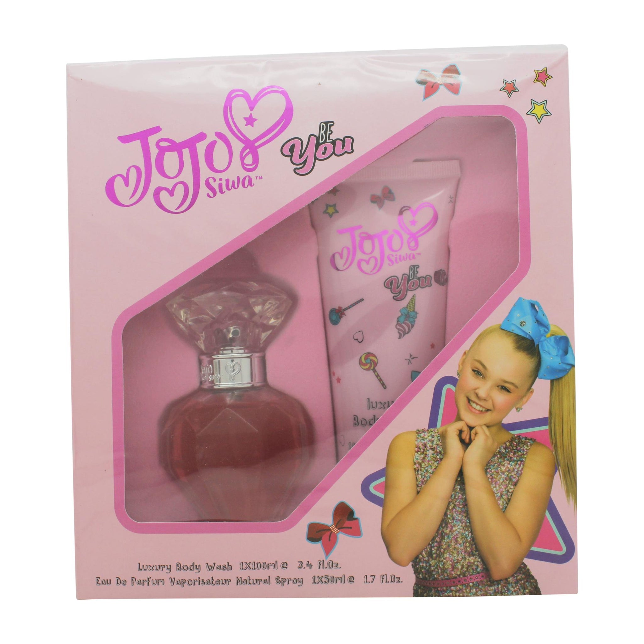 JoJo Siwa Be You Gift Set 50ml EDP + 100ml Body Wash