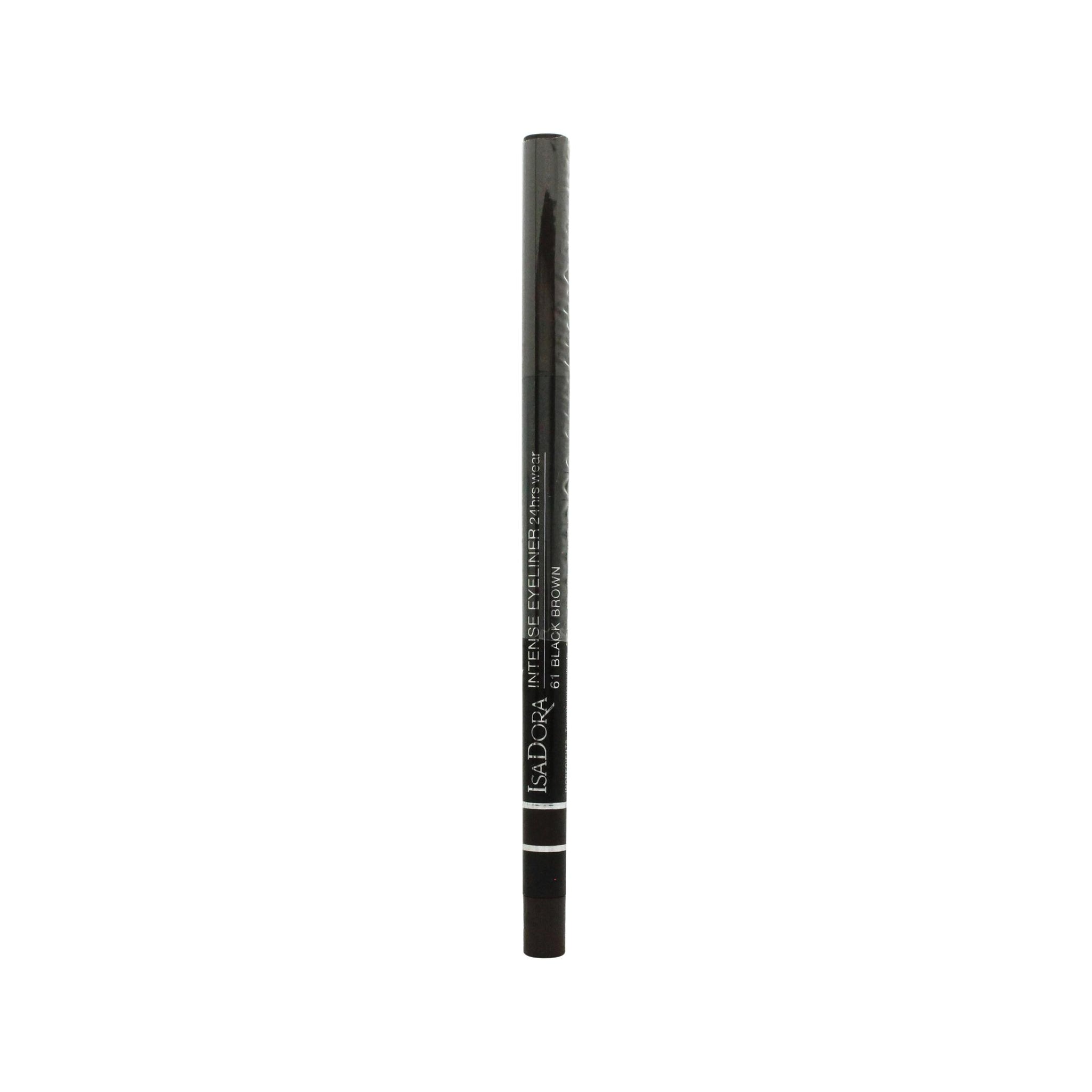 IsaDora Intense Eyeliner 24h Wear 0.35g - 61 Black Brown