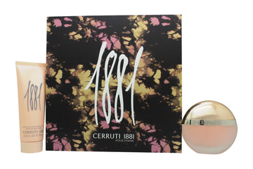 Cerruti 1881 Pour Femme Gift Set 50ml EDT + 75ml Body Lotion