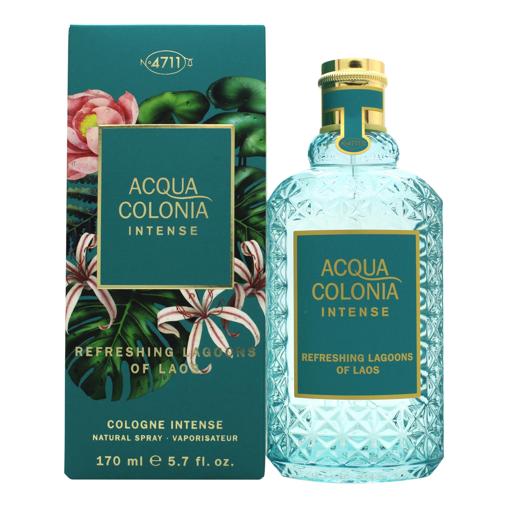 Mäurer & Wirtz 4711 Acqua Colonia Intense Refreshing Lagoons of Laos Eau de Cologne 170ml Spray