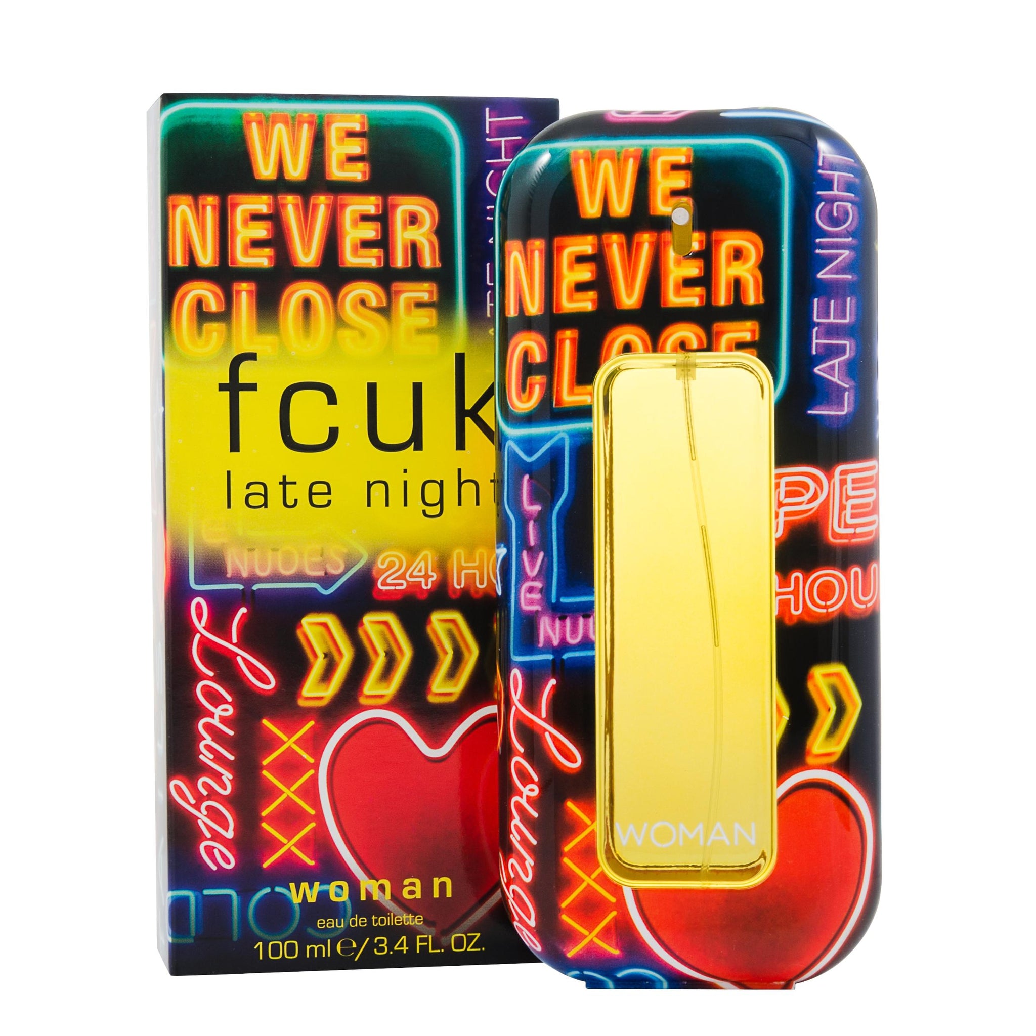 FCUK Late Night Woman Eau de Toilette 100ml Spray