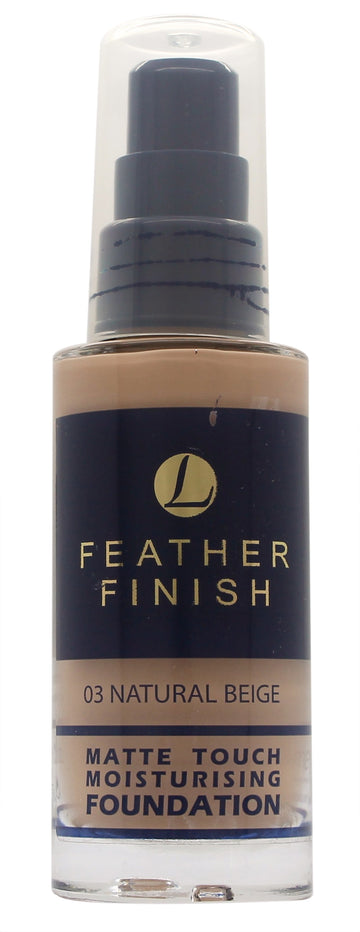 Lentheric Feather Finish Matte Touch Moisturising Foundation 30ml - Natural Beige 03