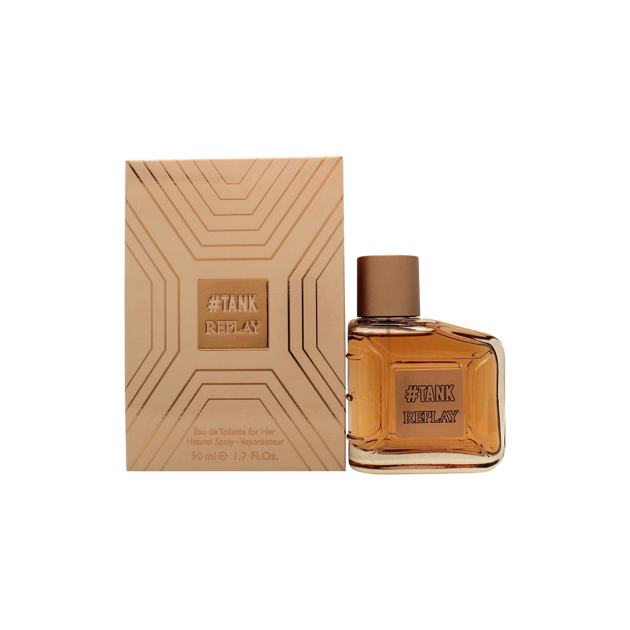 Replay #Tank For Her Eau de Toilette 50ml Spray