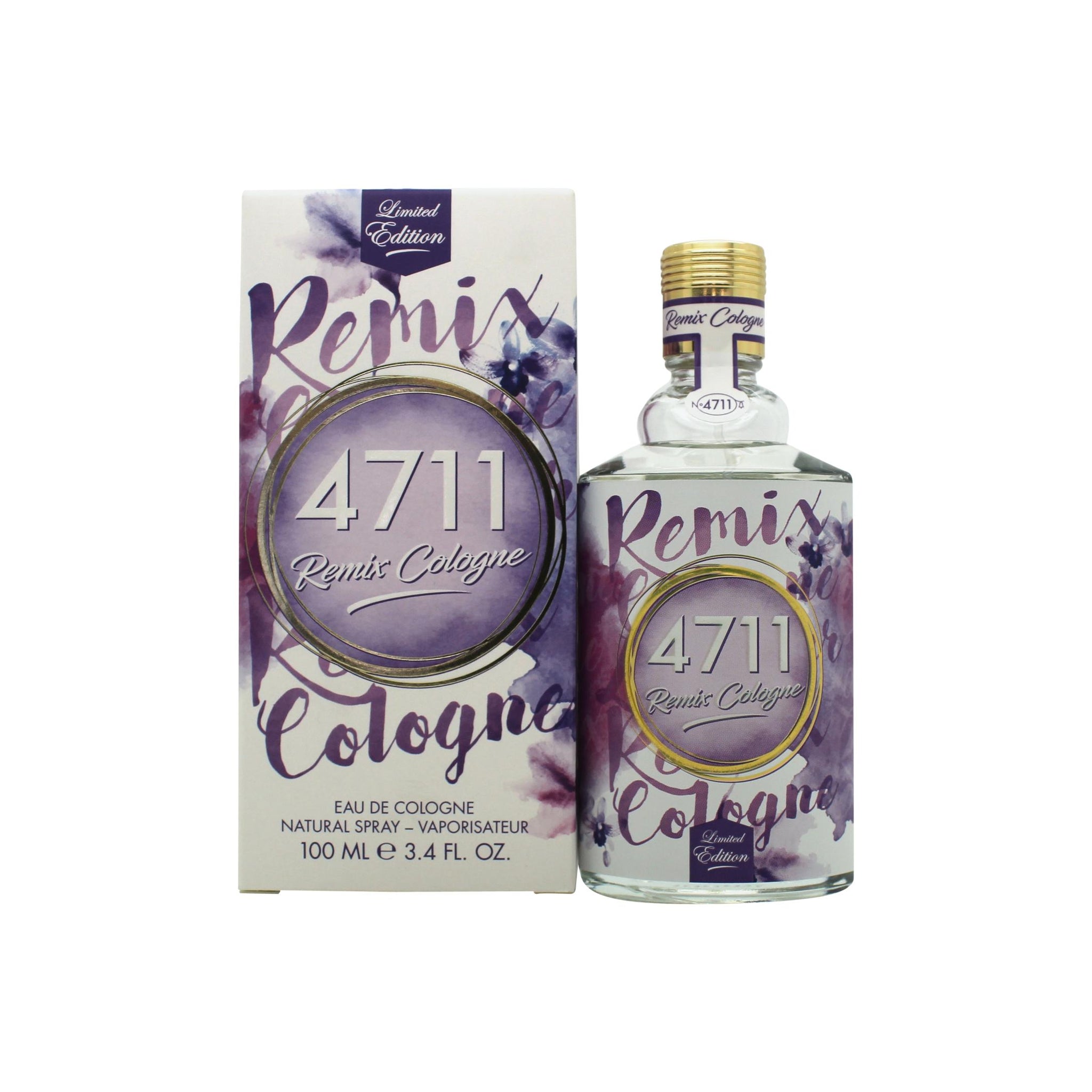 Mäurer & Wirtz 4711 Remix Cologne Lavender Edition Eau de Cologne 100ml Spray