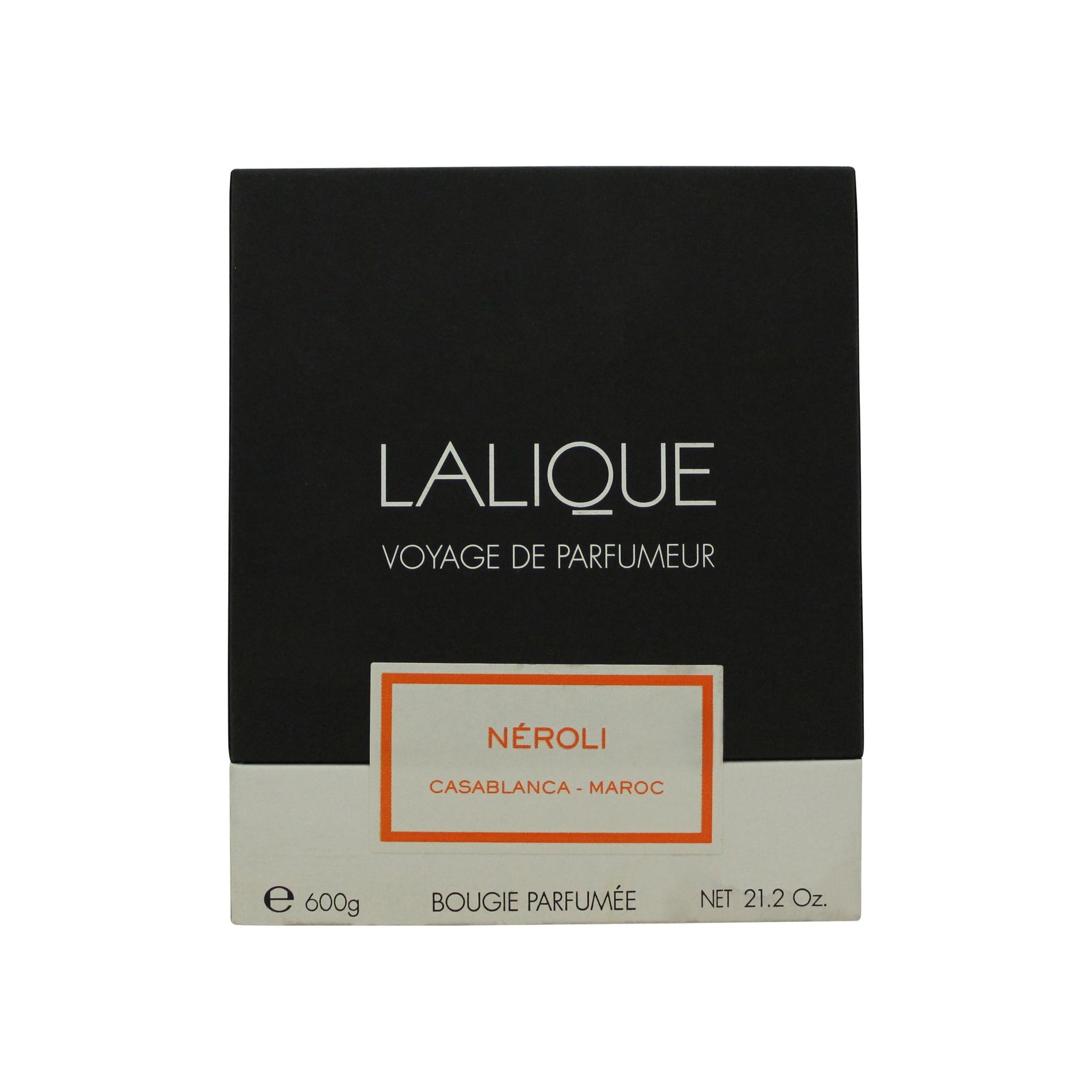 Lalique Candle 600g - Neroli Casablanca