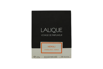 Lalique Candle 600g - Neroli Casablanca