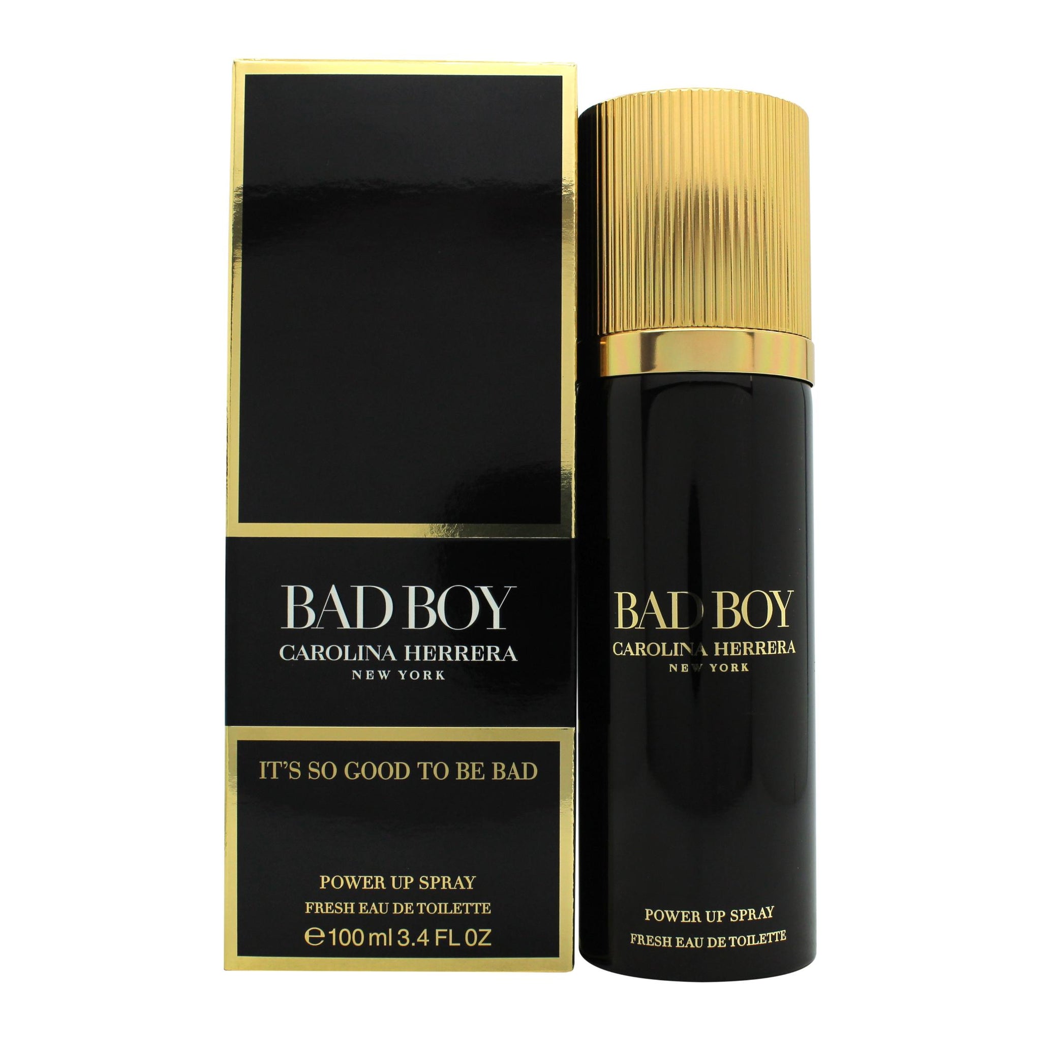 Carolina Herrera Bad Boy Power Up Spray Fresh Eau de Toilette 100ml Spray