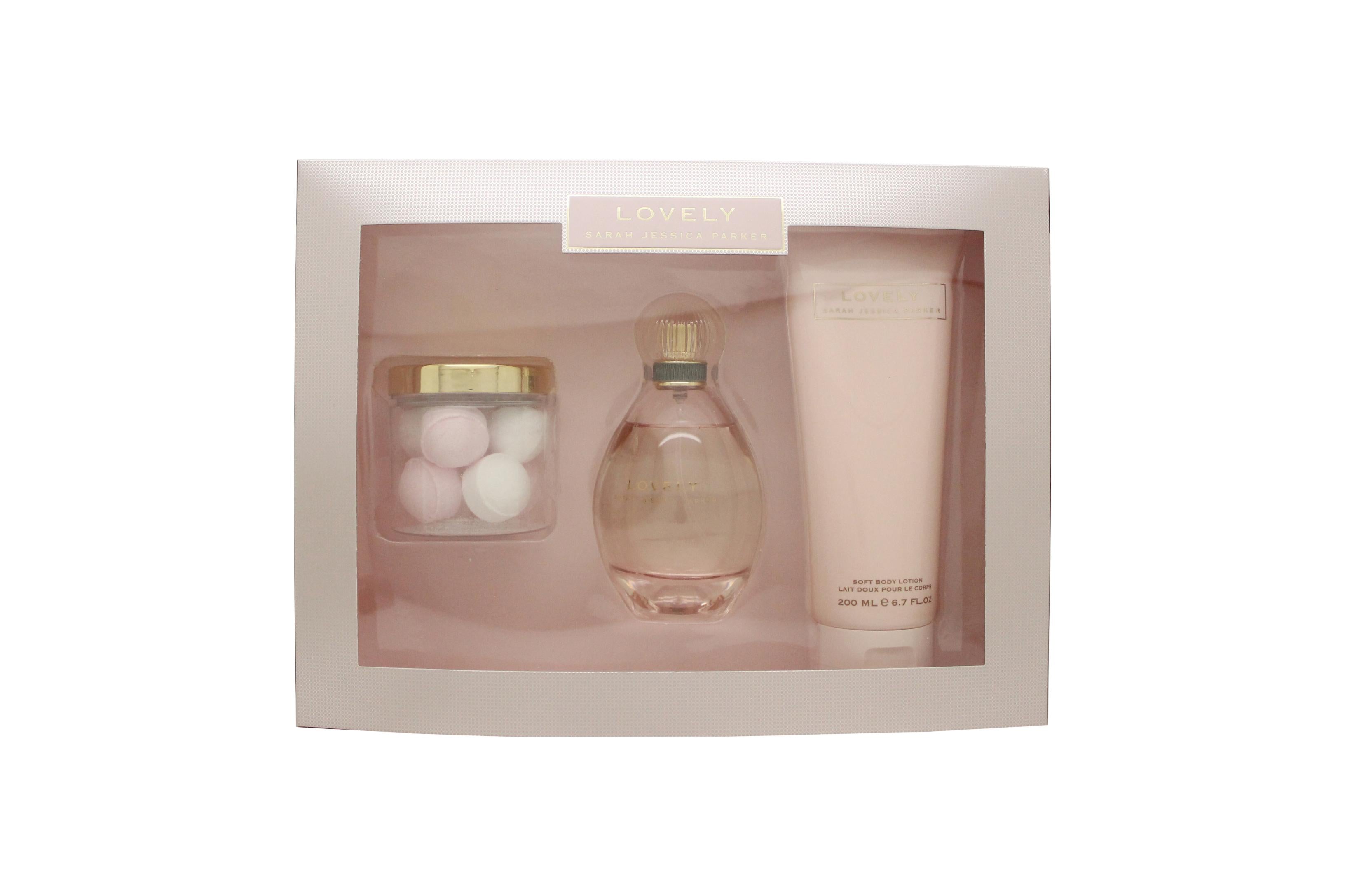 Sarah Jessica Parker Lovely Gift Set 100ml EDP 200ml Body Lotion 1