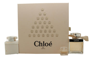 Chloé Gift Set 75ml EDP + 100ml Body Lotion + 5ml EDP