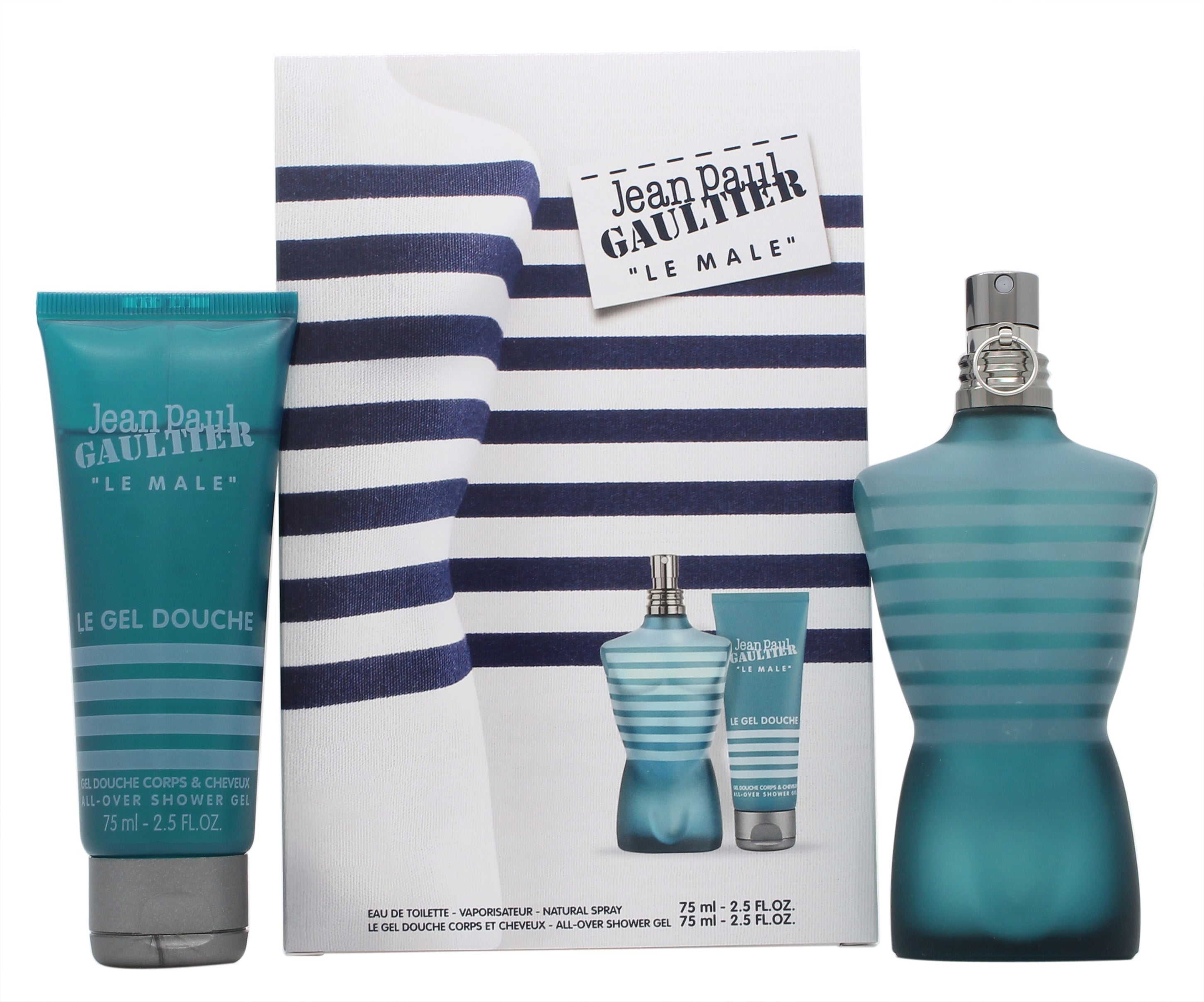 Jean Paul Gaultier Le Male Gift Set 75ml EDT 75ml Shower Gel